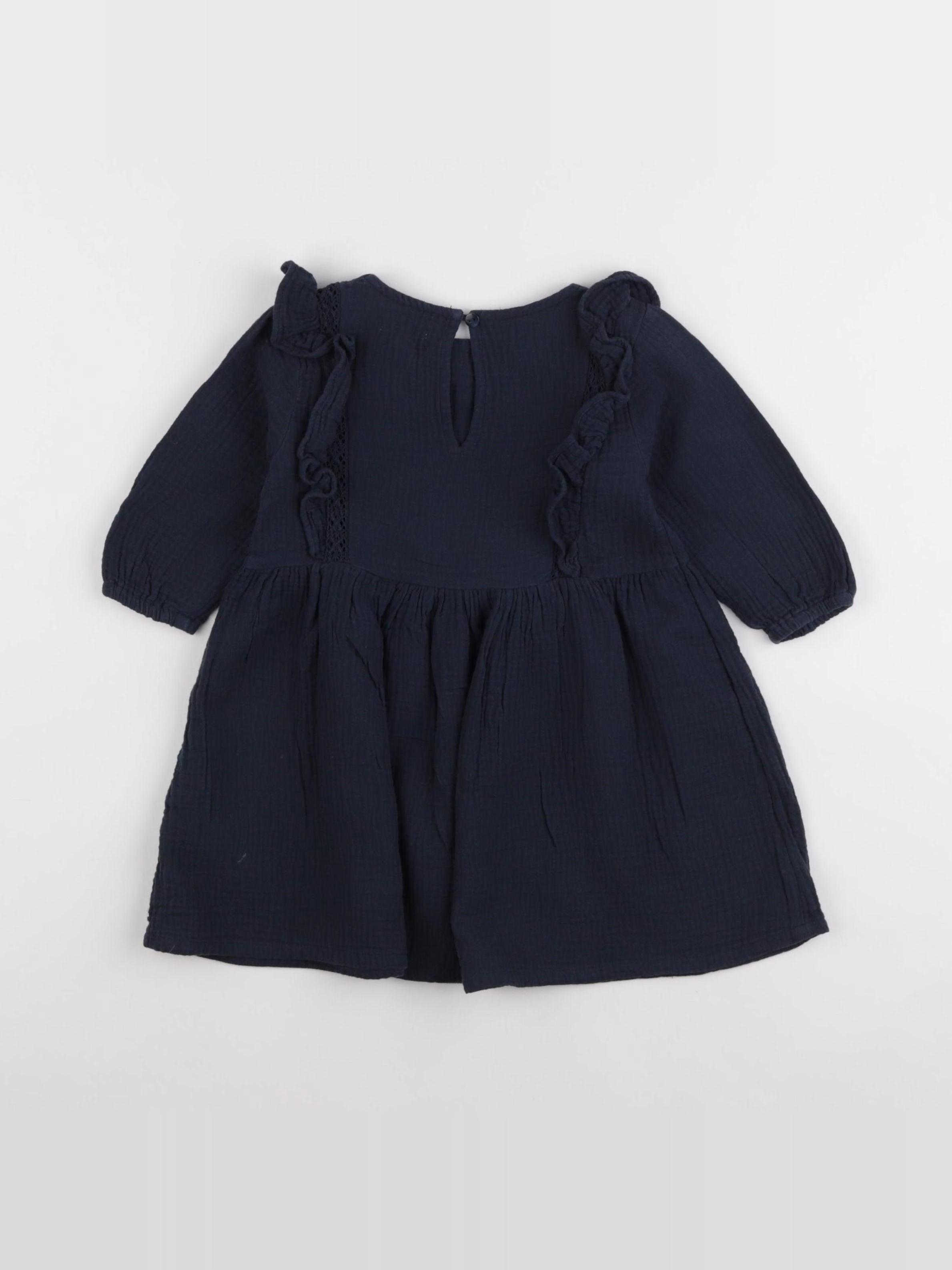 Vertbaudet - robe bleu - 3 ans