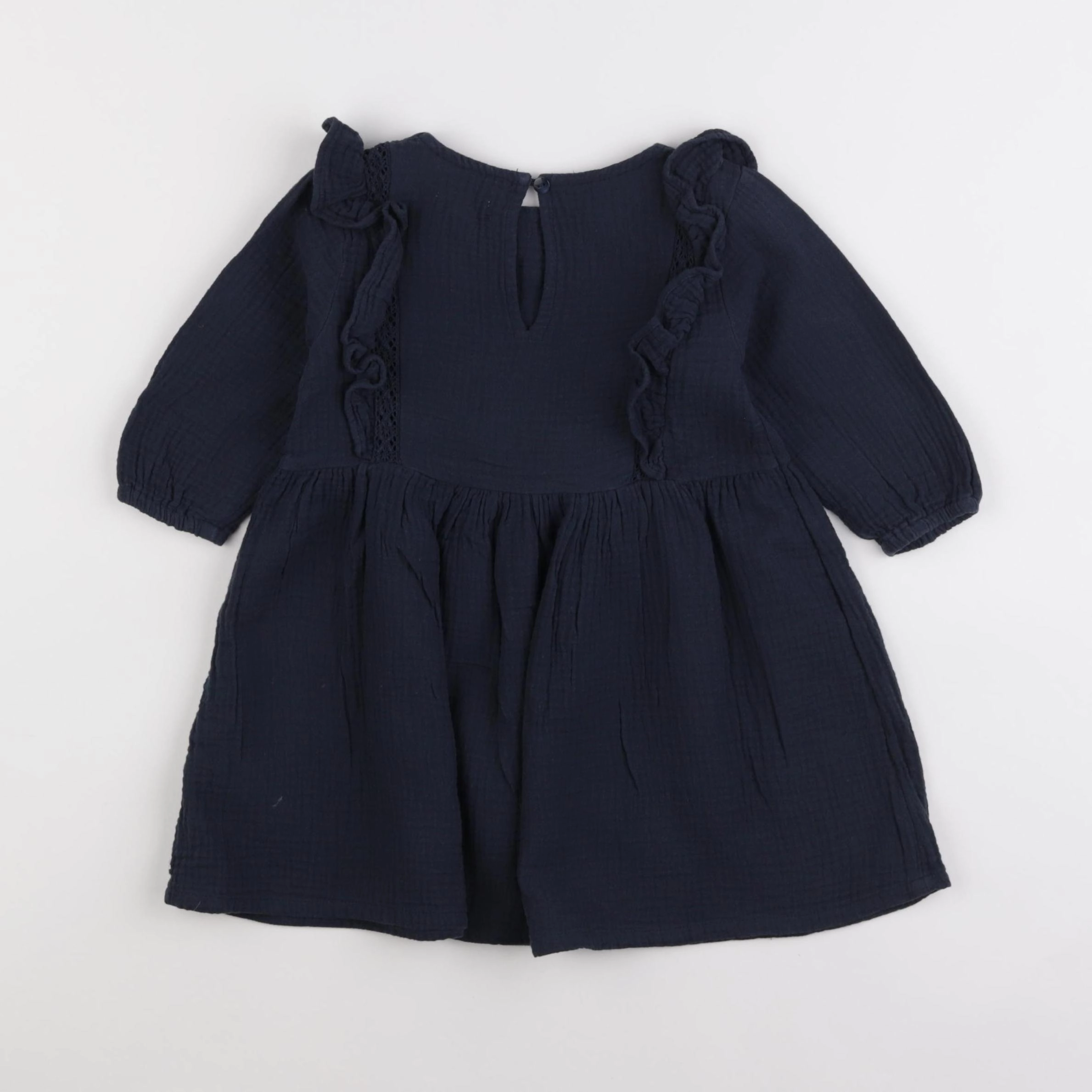 Vertbaudet - robe bleu - 3 ans