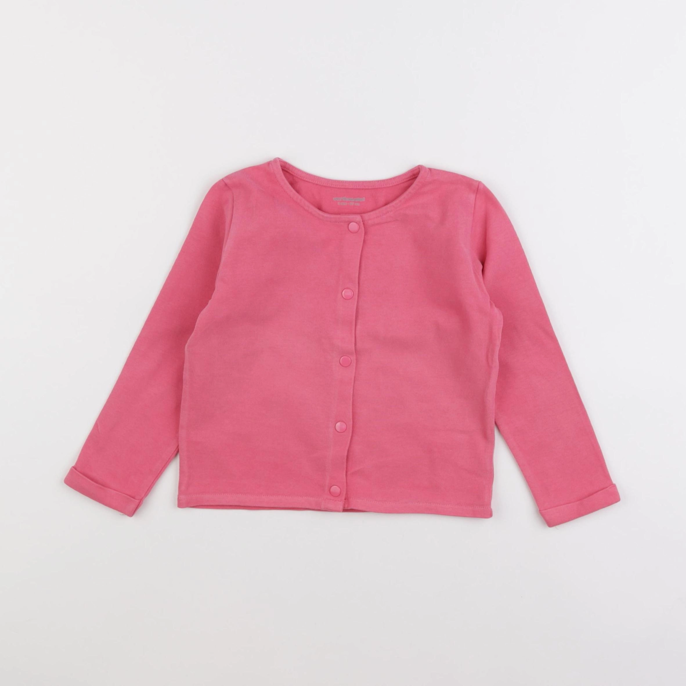 Vertbaudet - tee-shirt rose - 3 ans