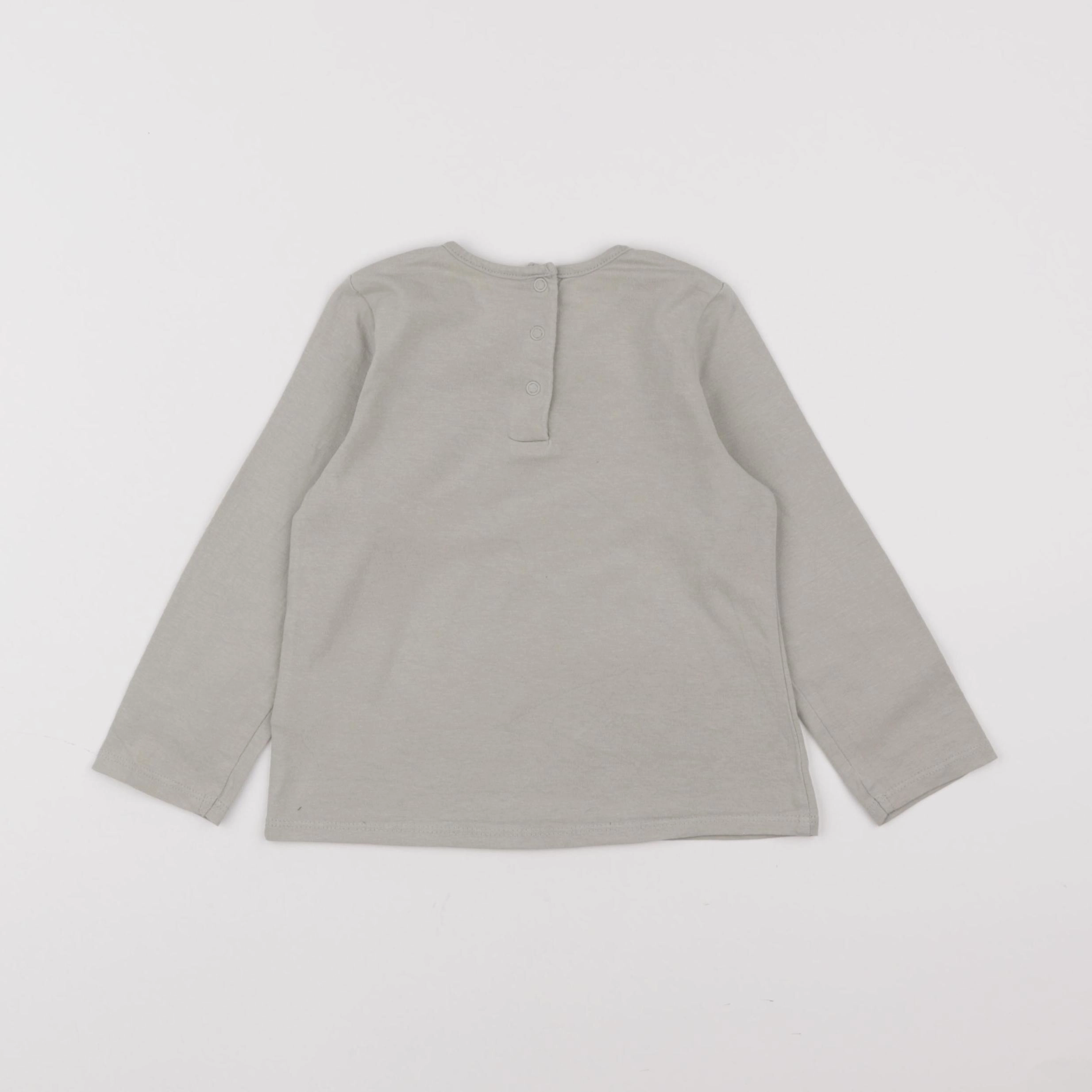 Vertbaudet - tee-shirt vert - 2 ans