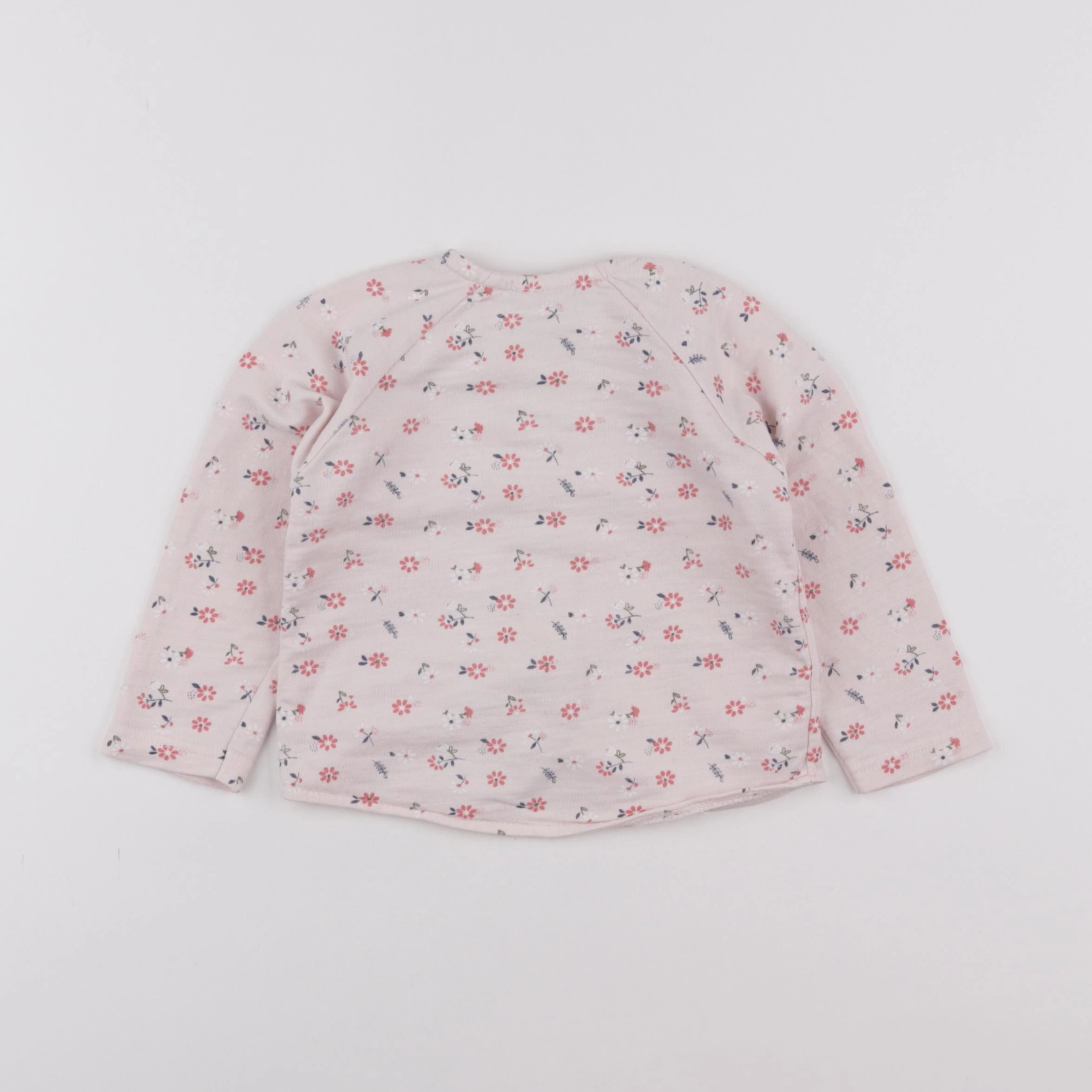 Tape à l'oeil - sweat rose - 2 ans