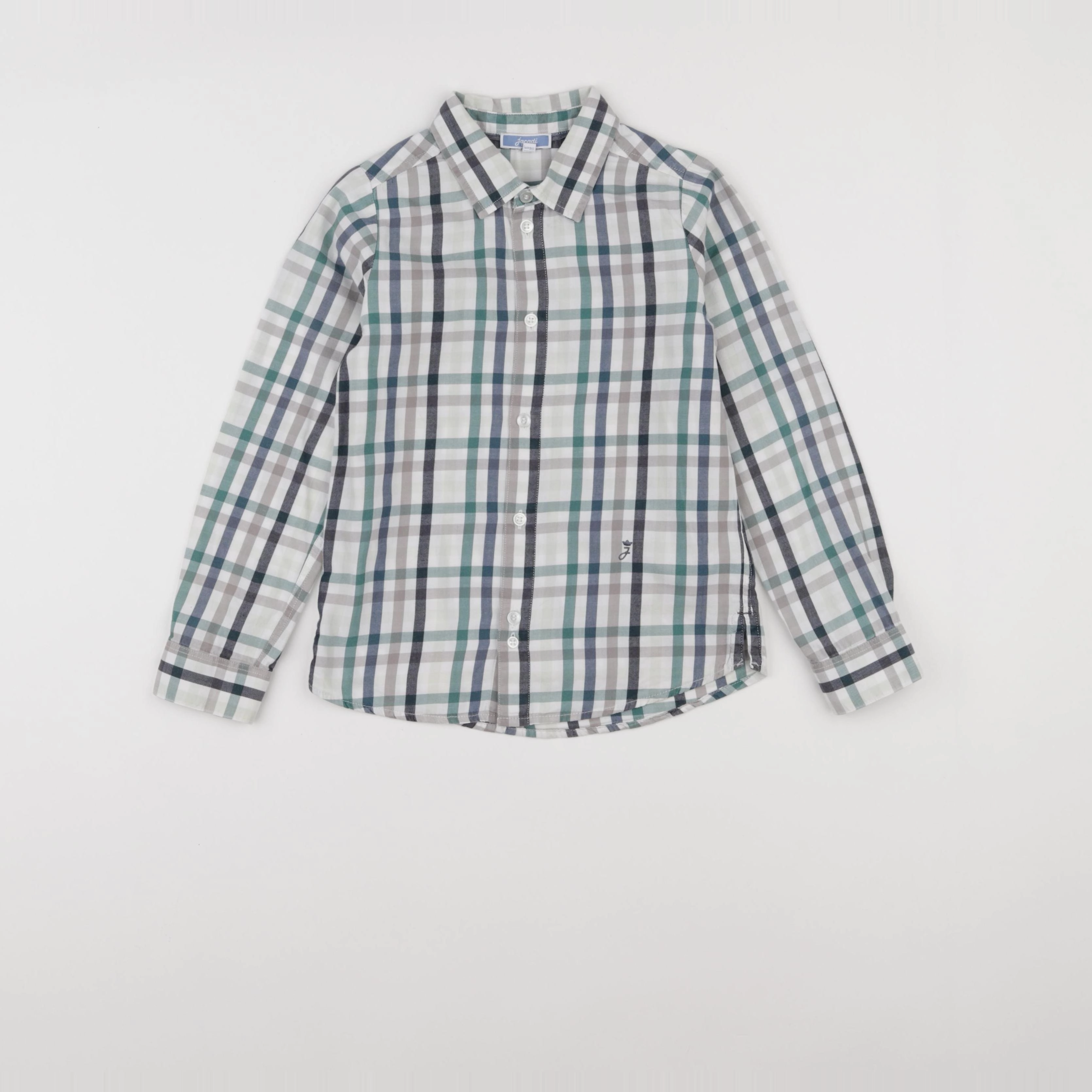 Jacadi - chemise bleu, blanc - 6 ans