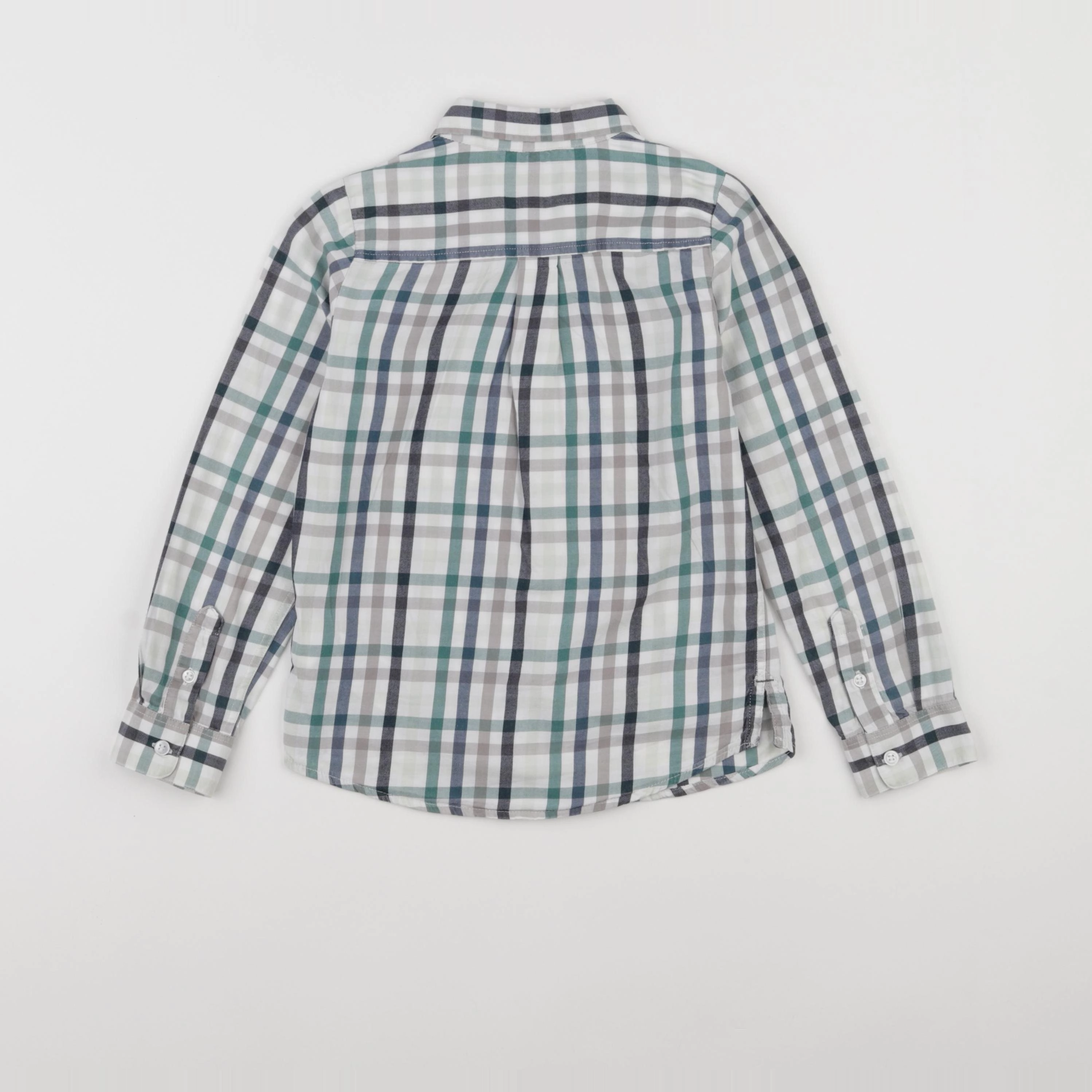 Jacadi - chemise bleu, blanc - 6 ans