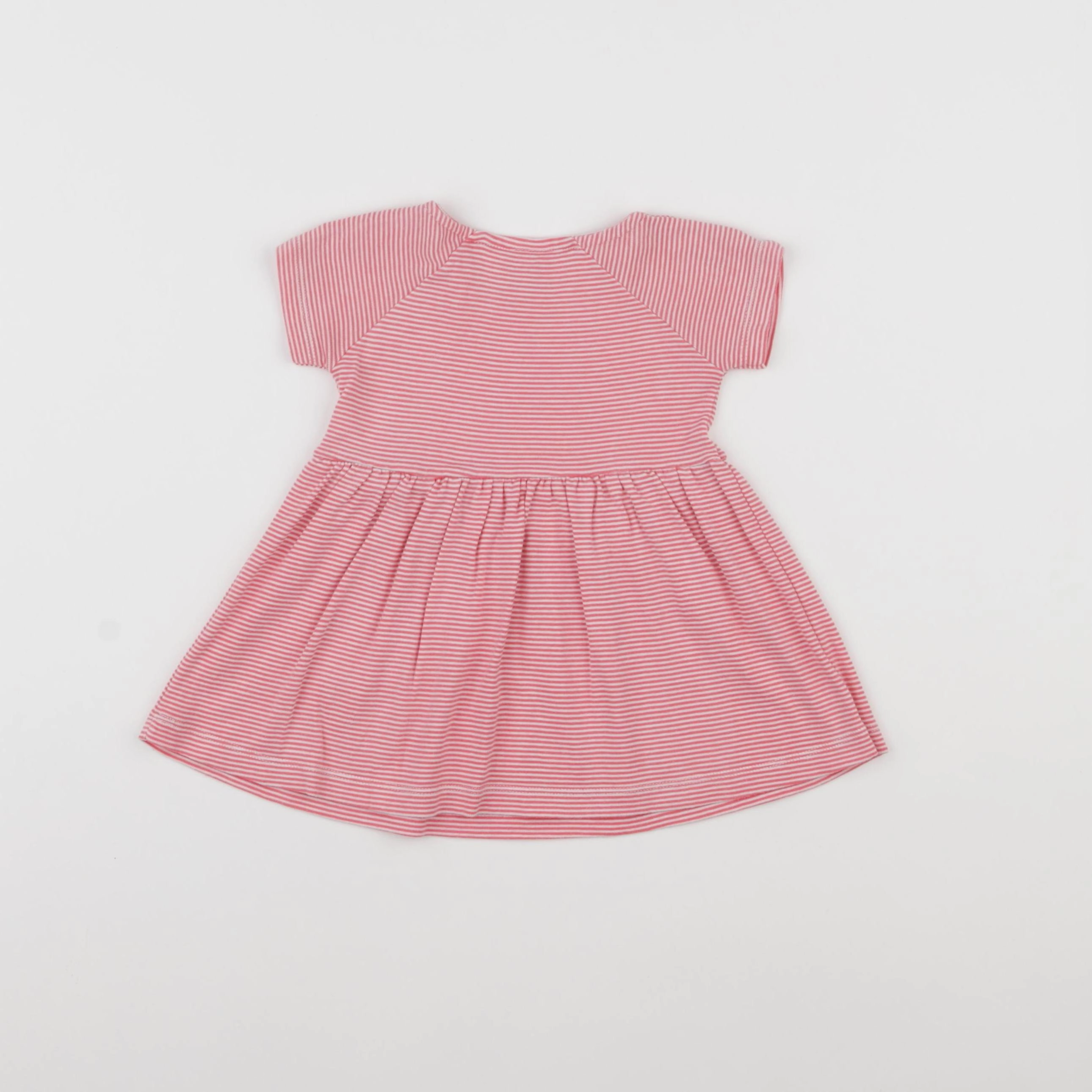 Petit Bateau - robe rose - 6 mois