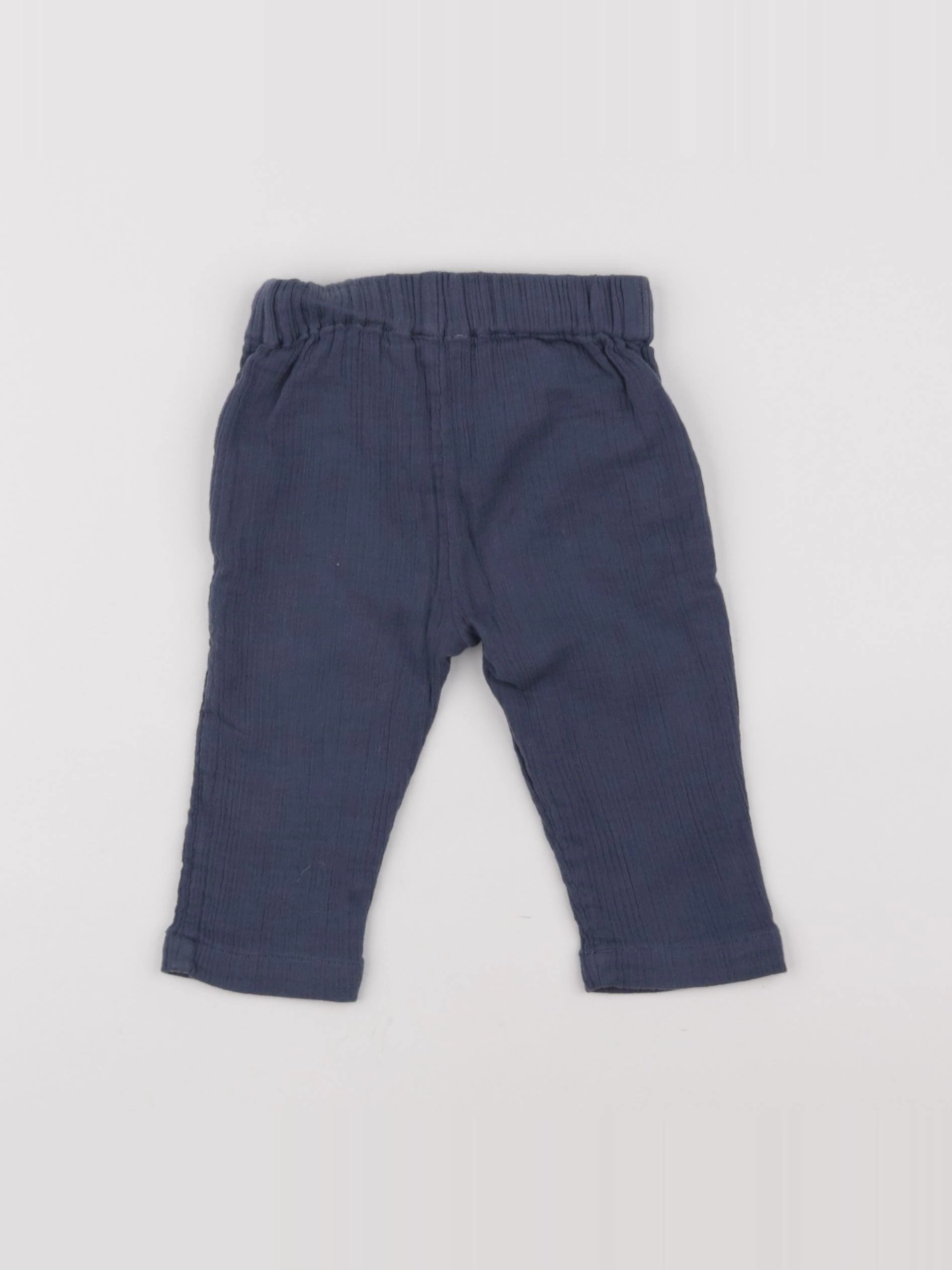 Boutchou - pantalon bleu - 6 mois