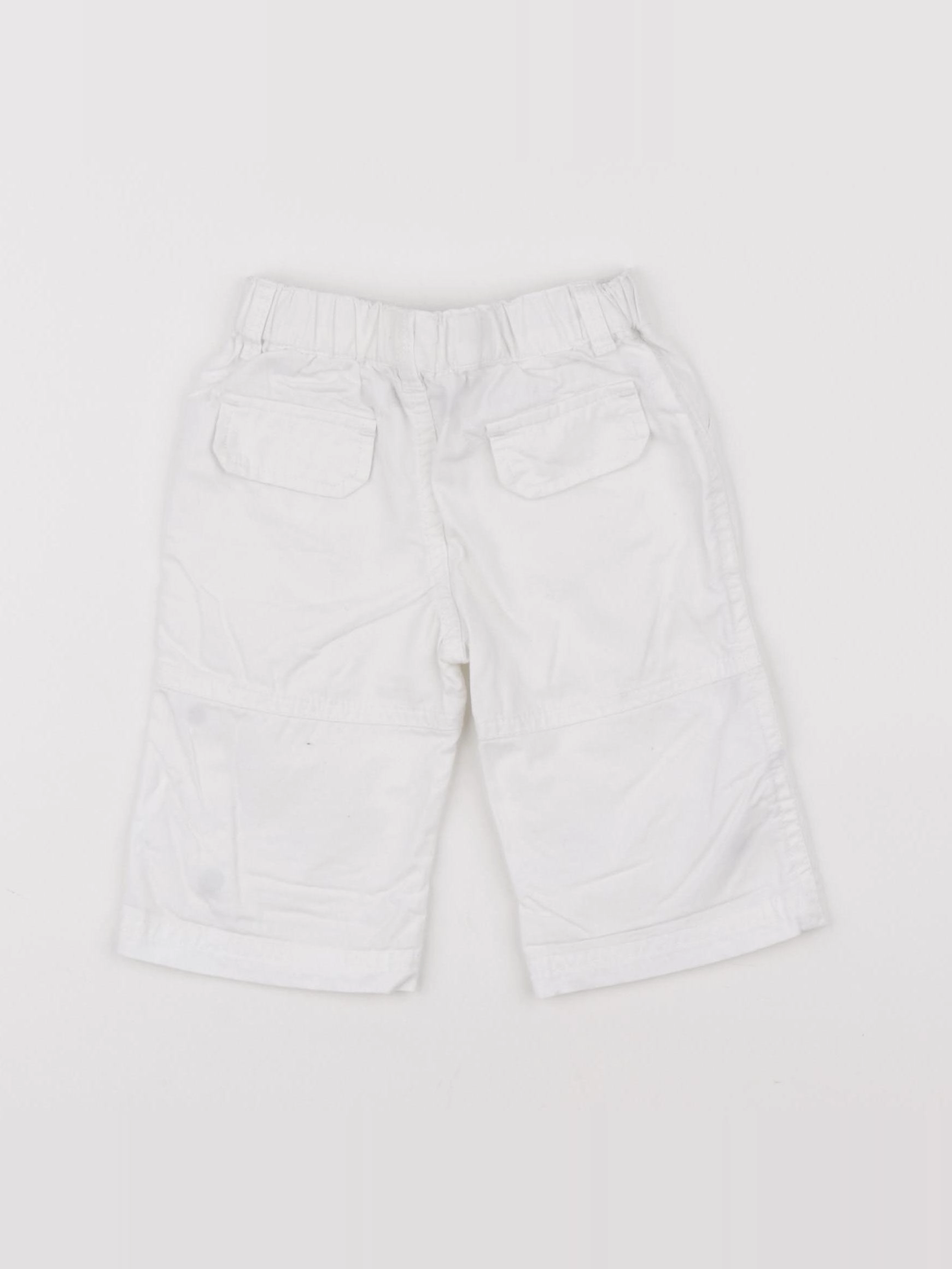 Vertbaudet - pantalon blanc - 6 mois