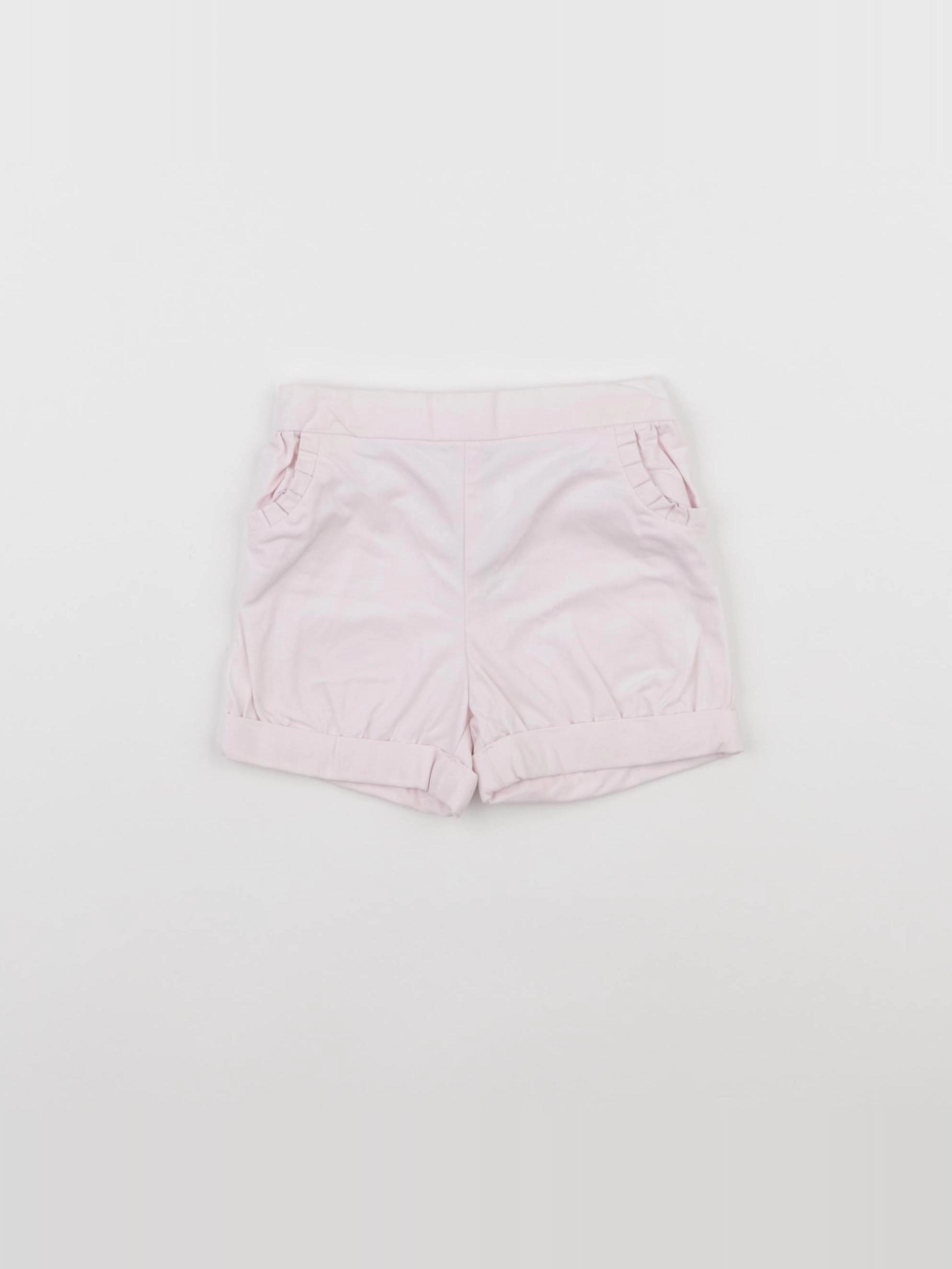 Jacadi - short rose - 12 mois