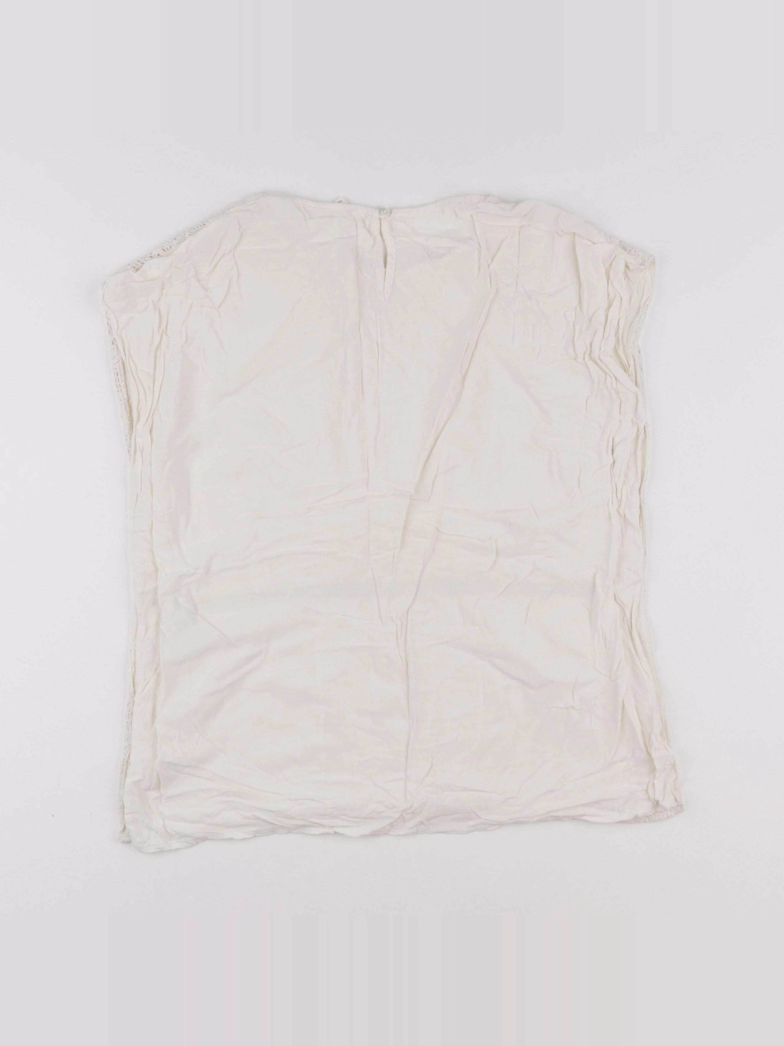 Zara - tee-shirt beige - 13/14 ans