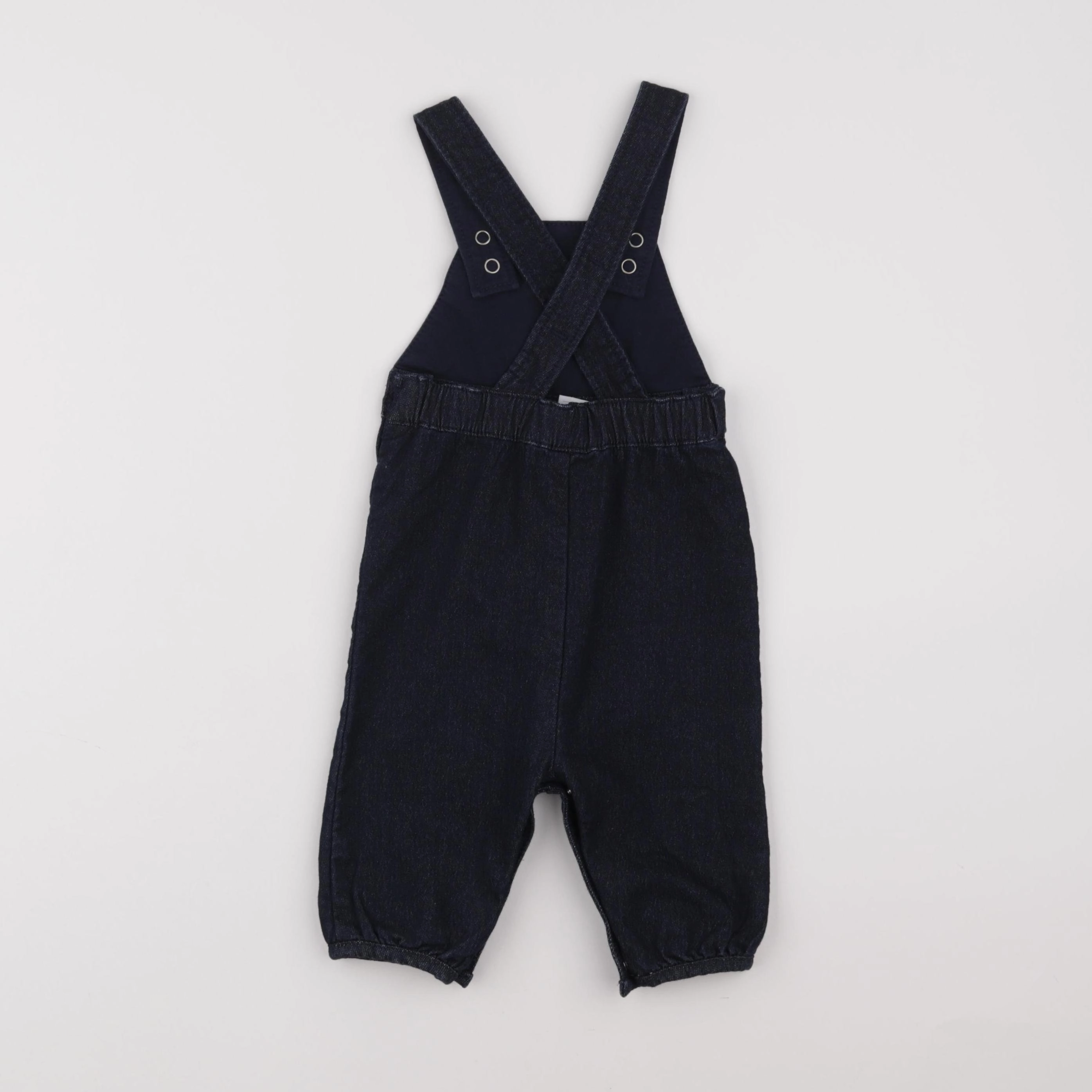 Petit Bateau - salopette bleu - 6 mois