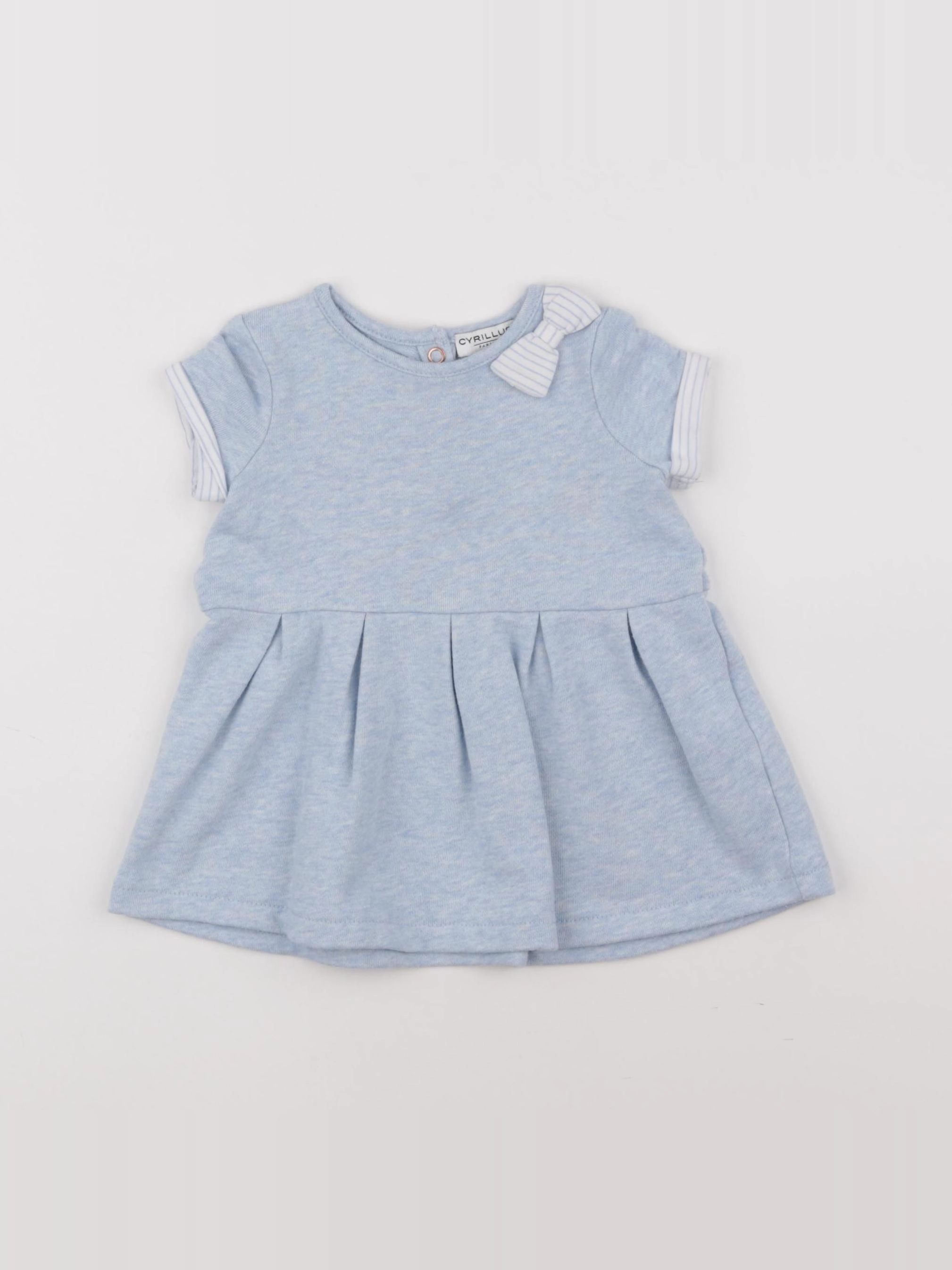 Cyrillus - robe bleu - 6 mois