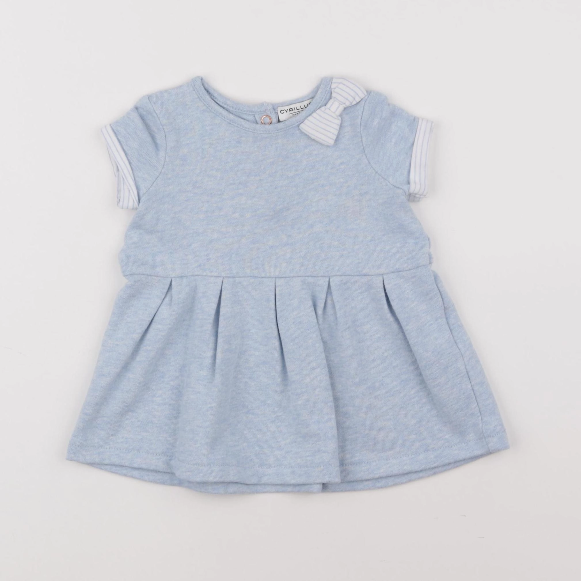 Cyrillus - robe bleu - 6 mois