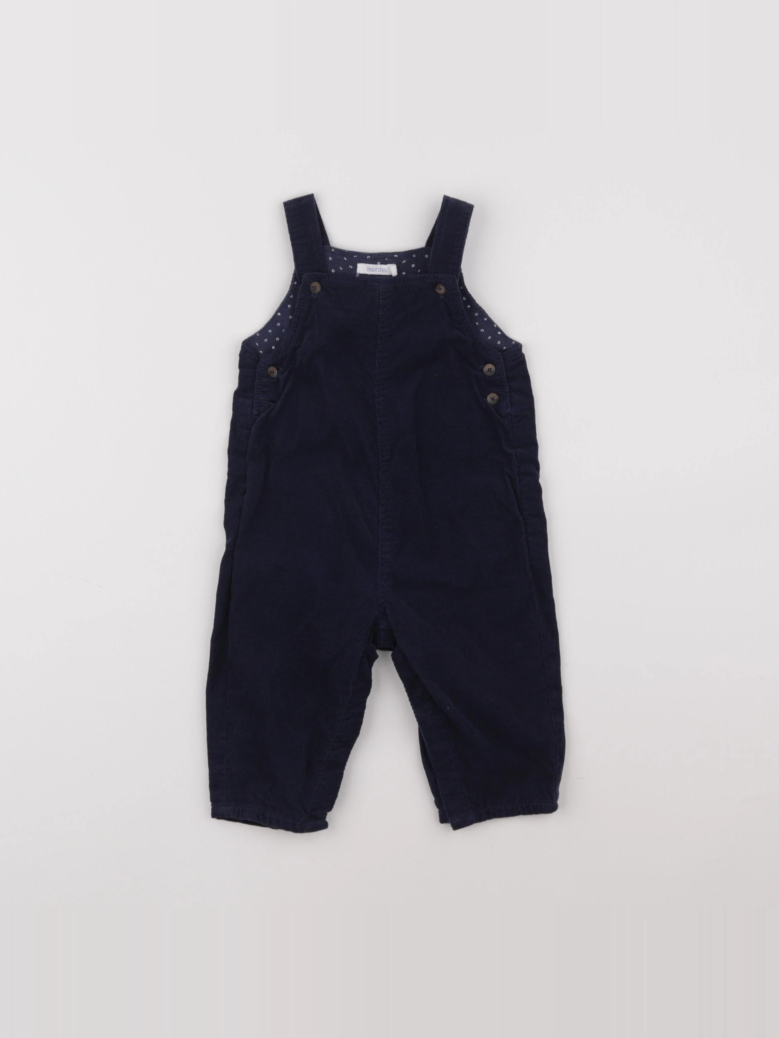Boutchou - salopette bleu - 6 mois