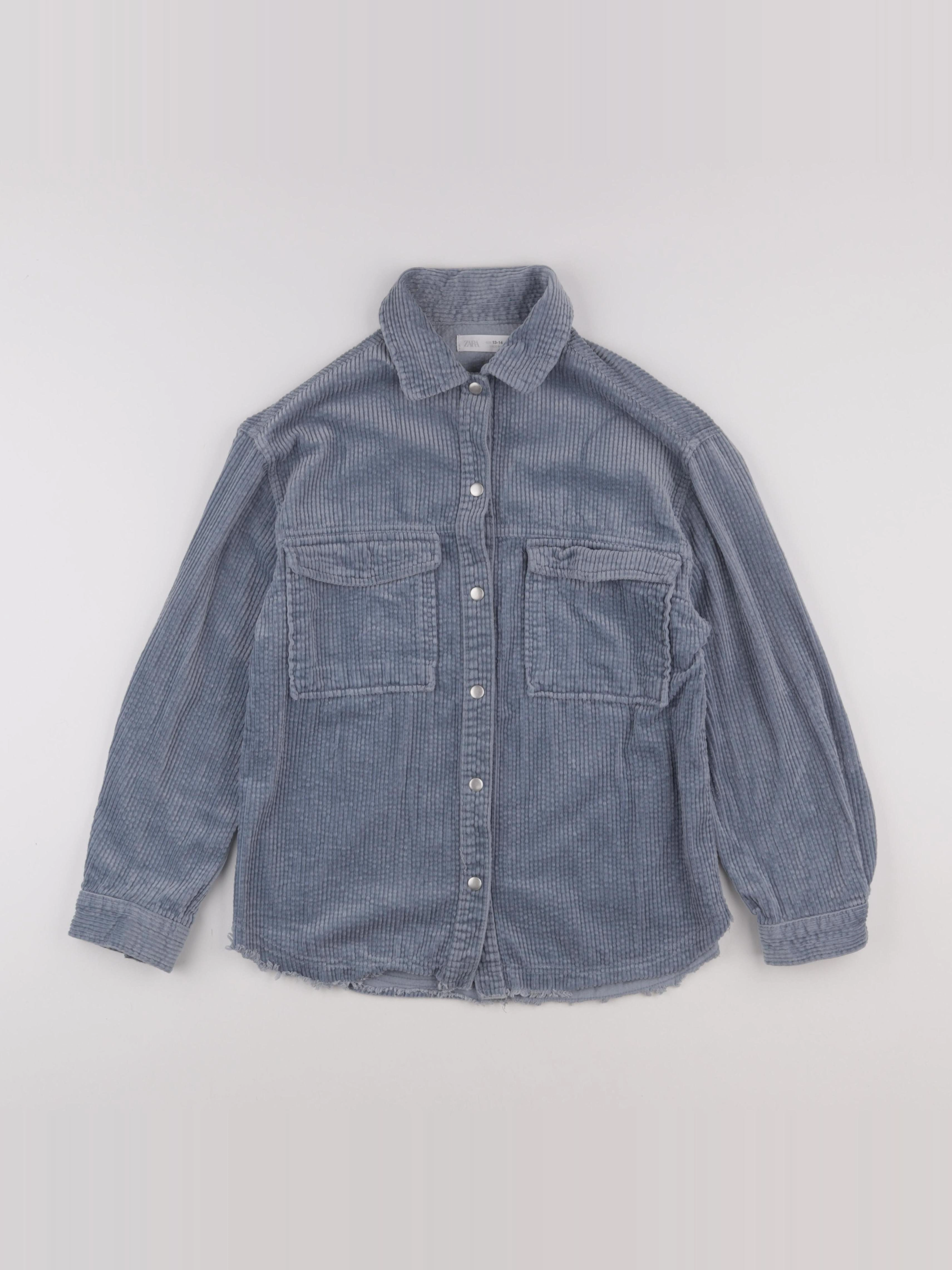 Zara - chemise bleu - 13/14 ans