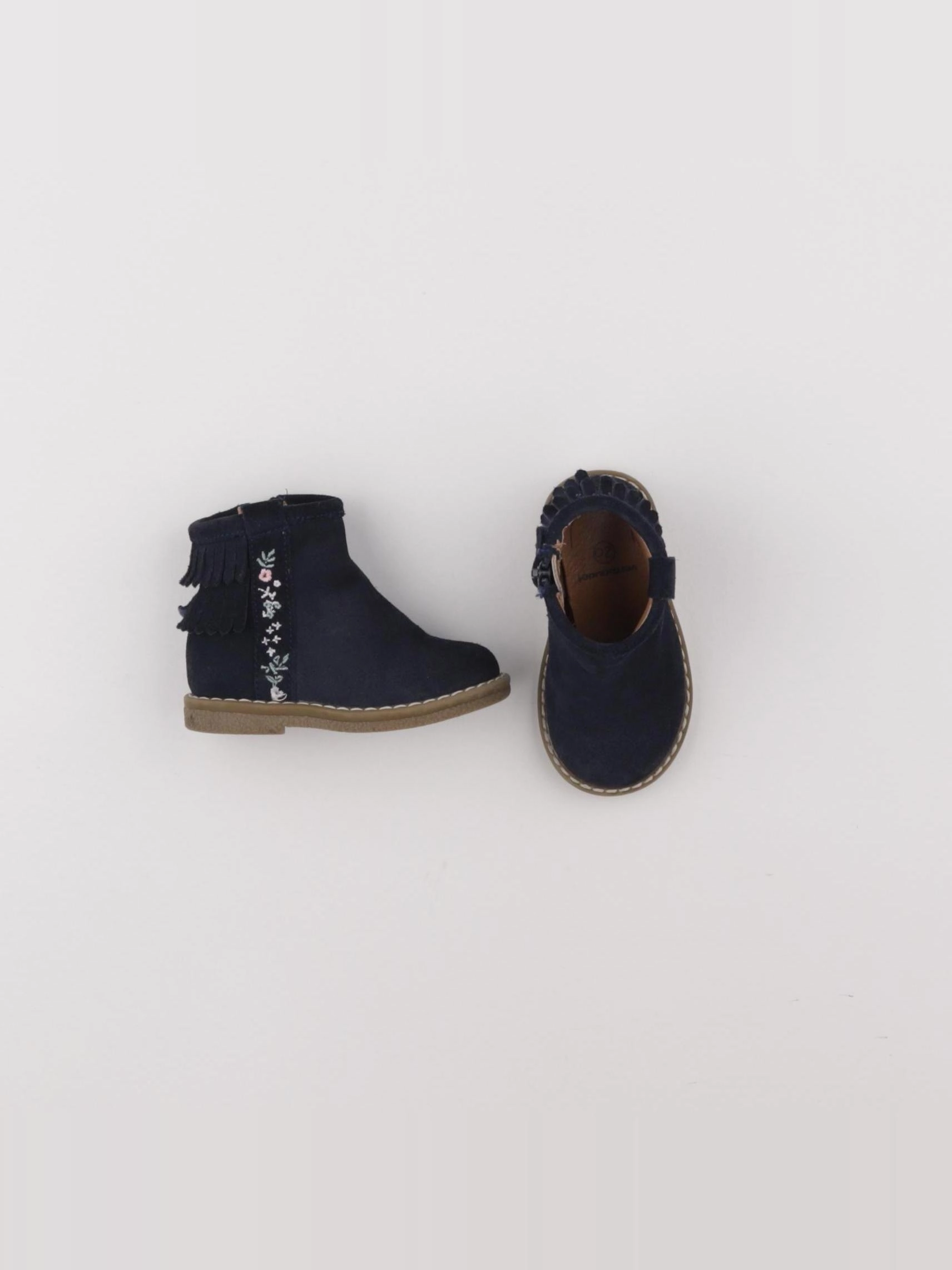 Vertbaudet - bottillons bleu - pointure 20