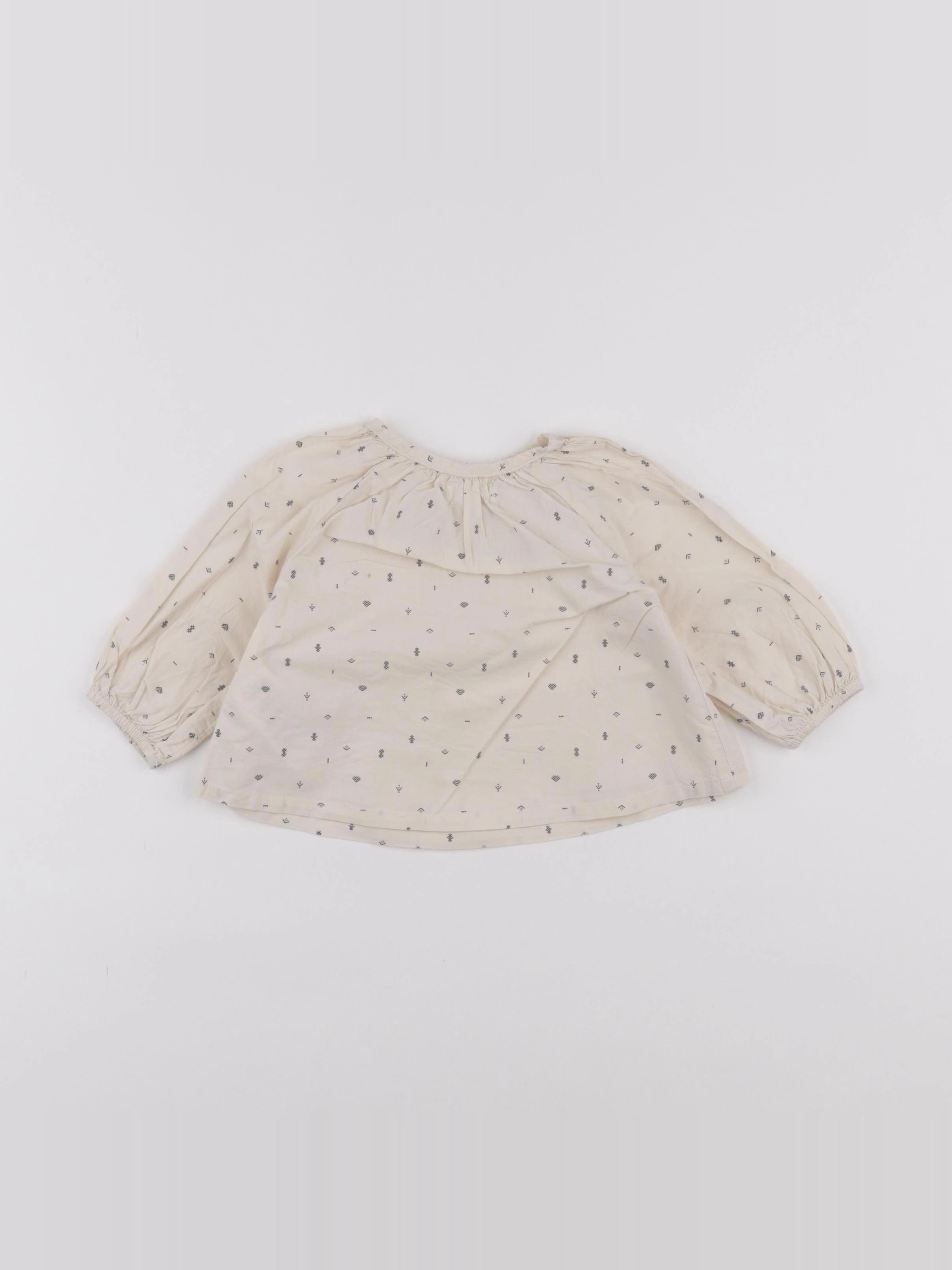 Vertbaudet - blouse beige - 6 mois