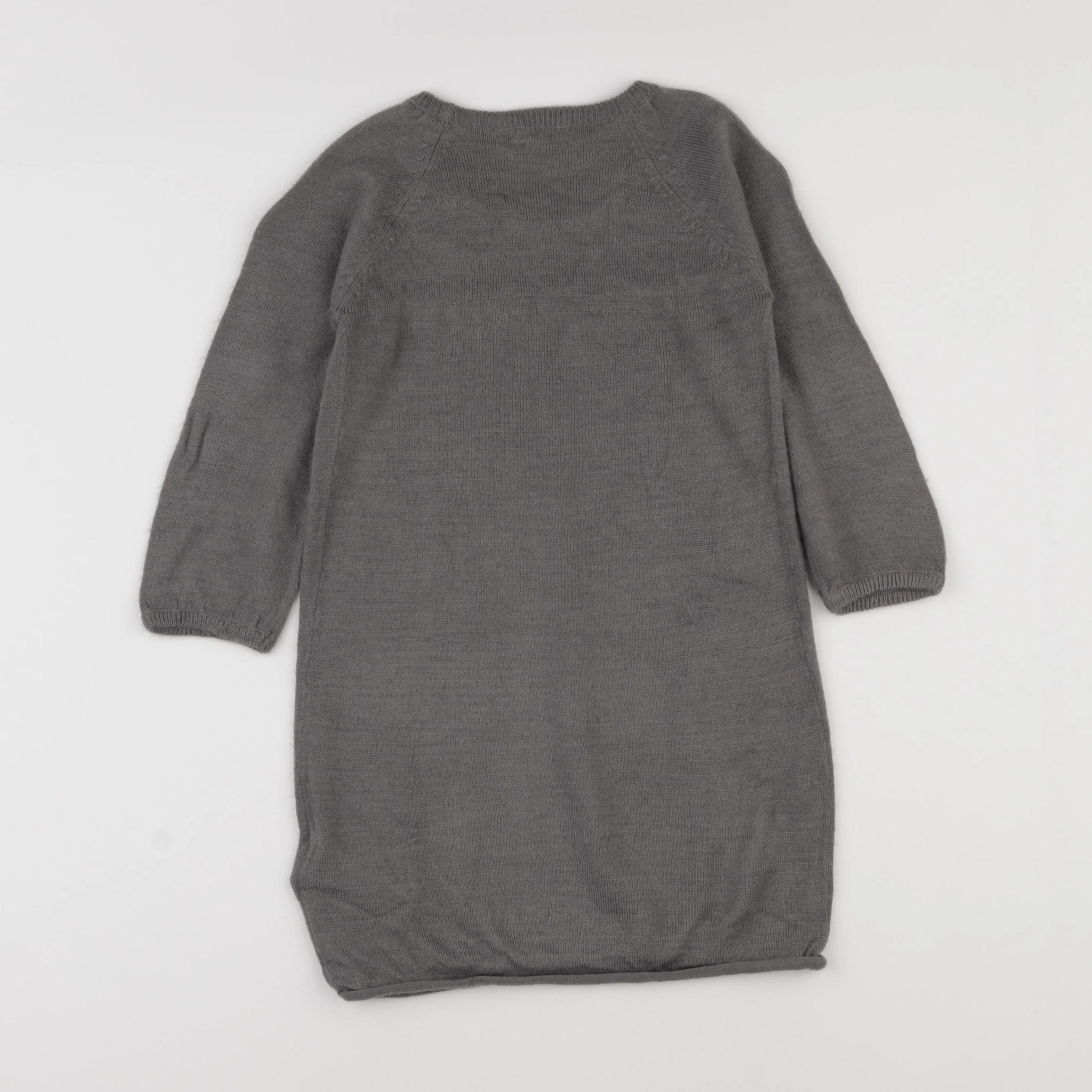 Vertbaudet - robe gris - 6 ans