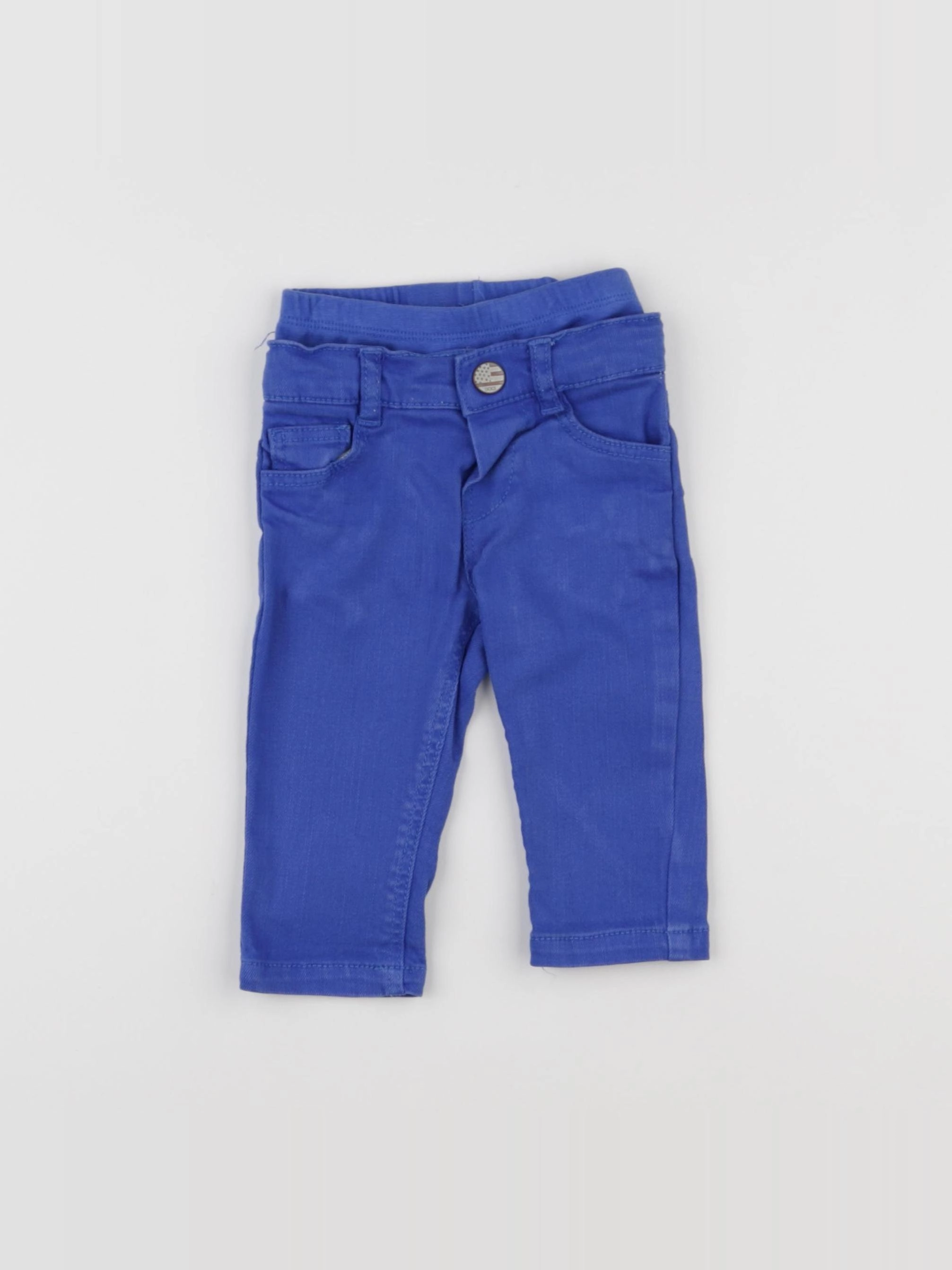 IKKS - pantalon bleu - 3 mois