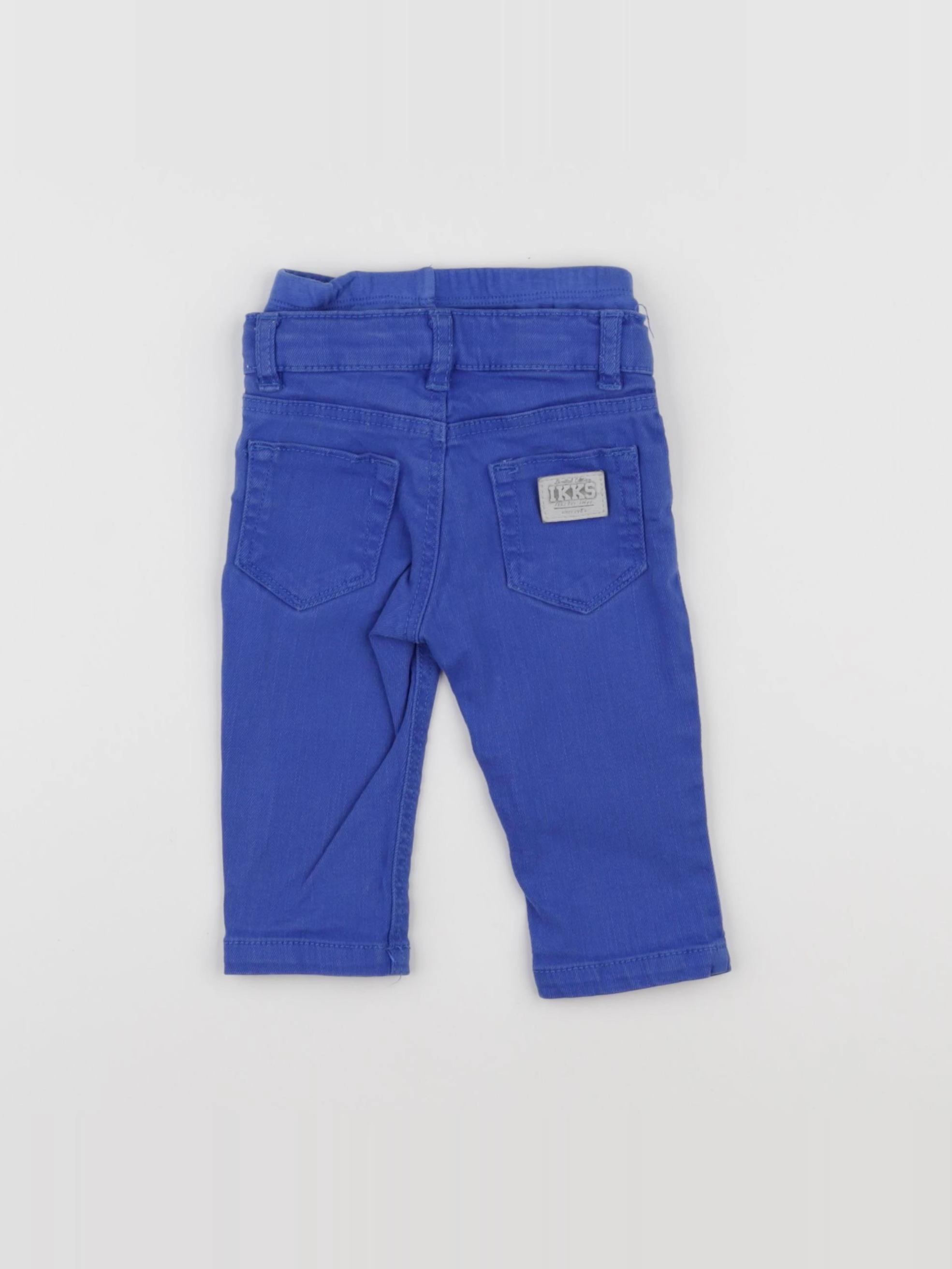 IKKS - pantalon bleu - 3 mois