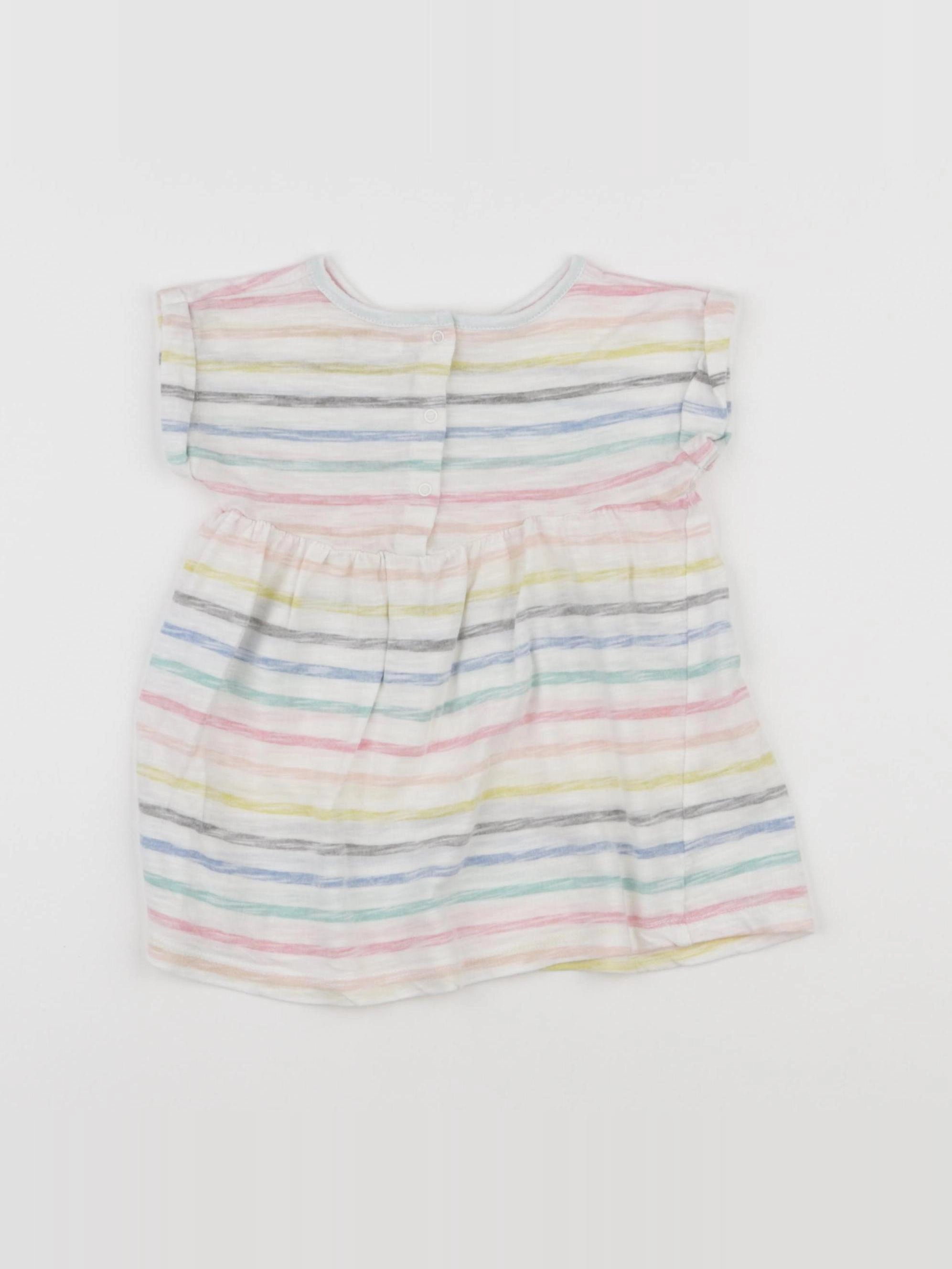 Boutchou - robe blanc - 6 mois
