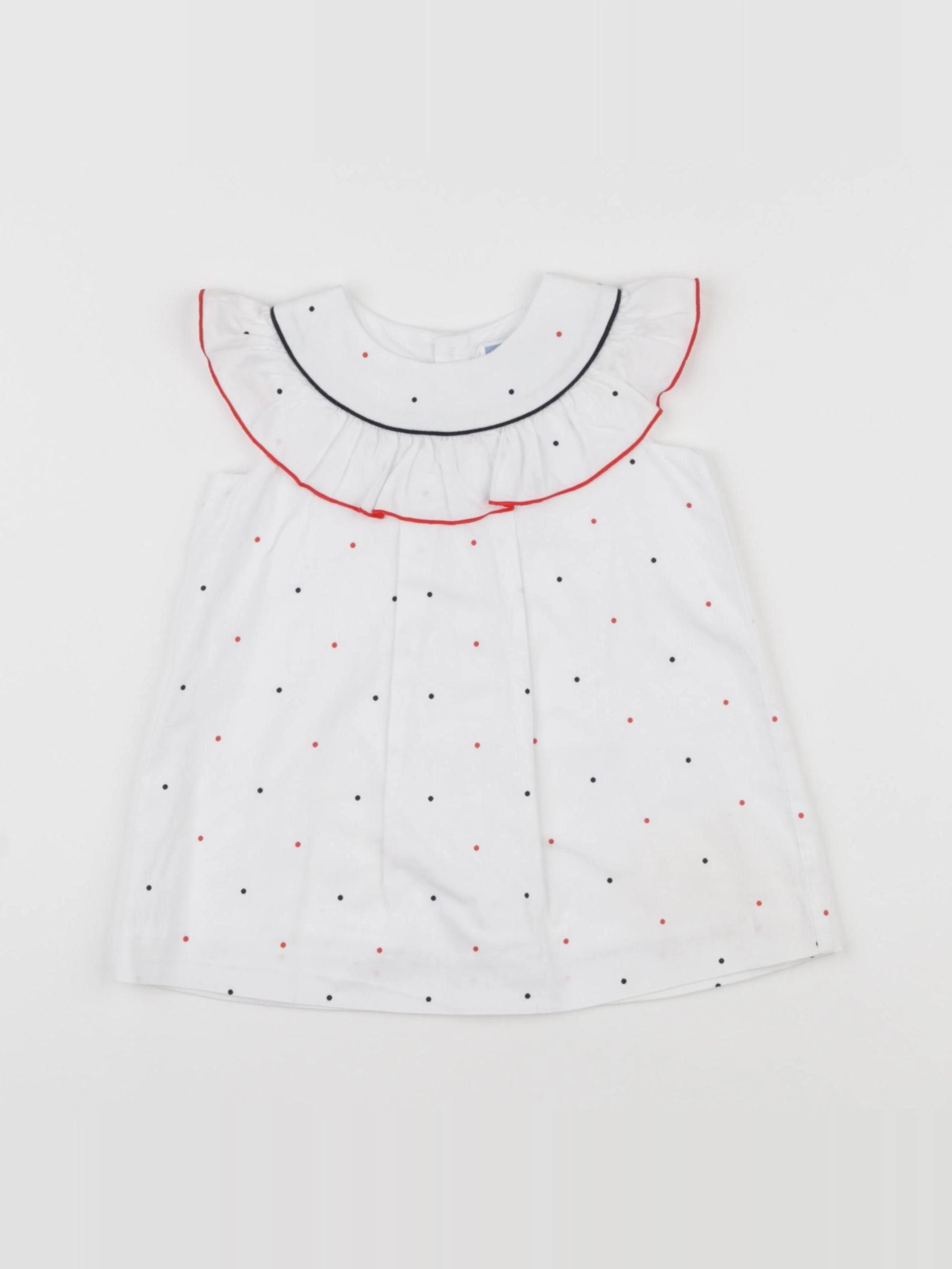 Jacadi - robe blanc - 6 mois