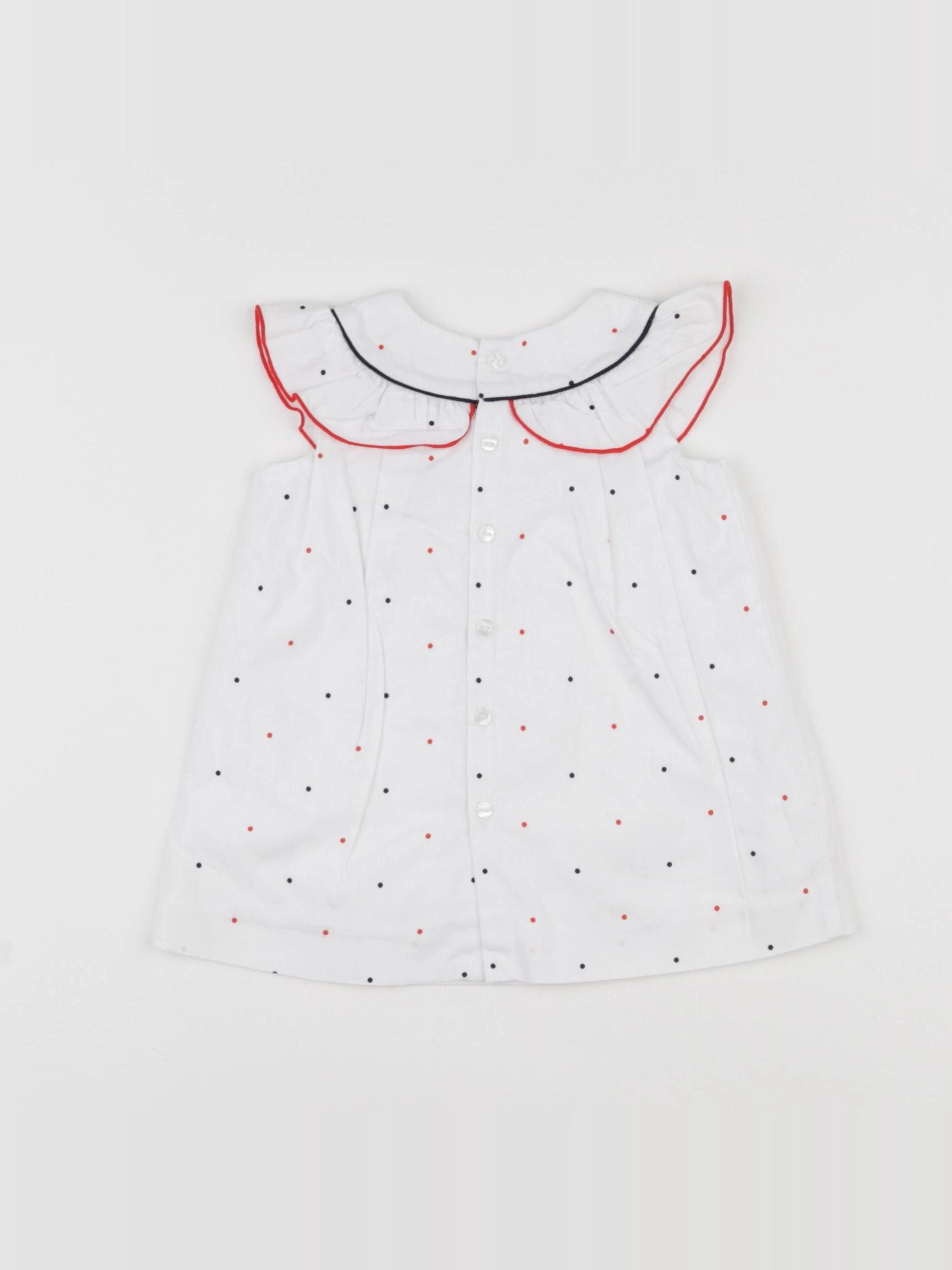 Jacadi - robe blanc - 6 mois