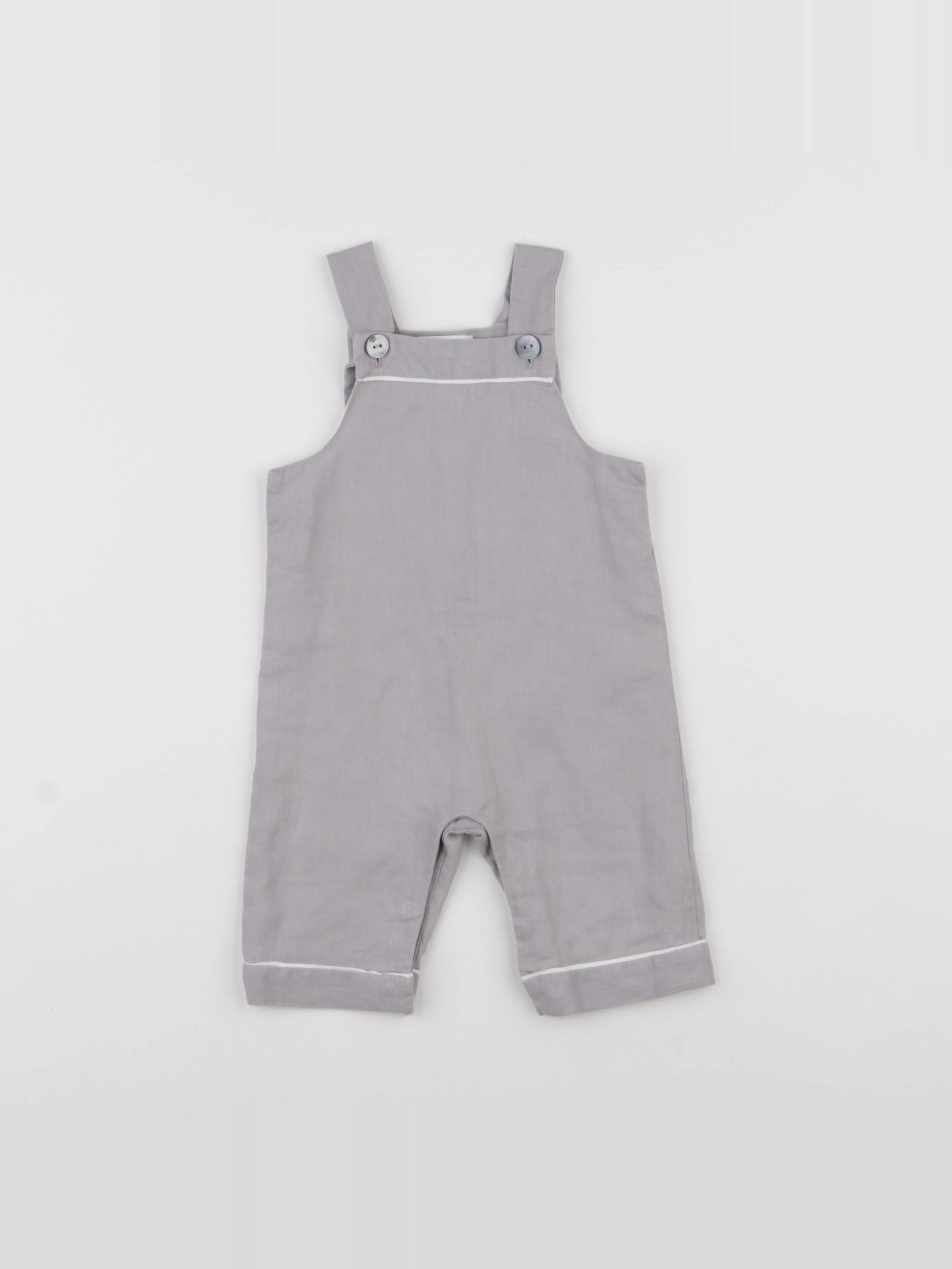 Jacadi - combinaison gris - 3 mois