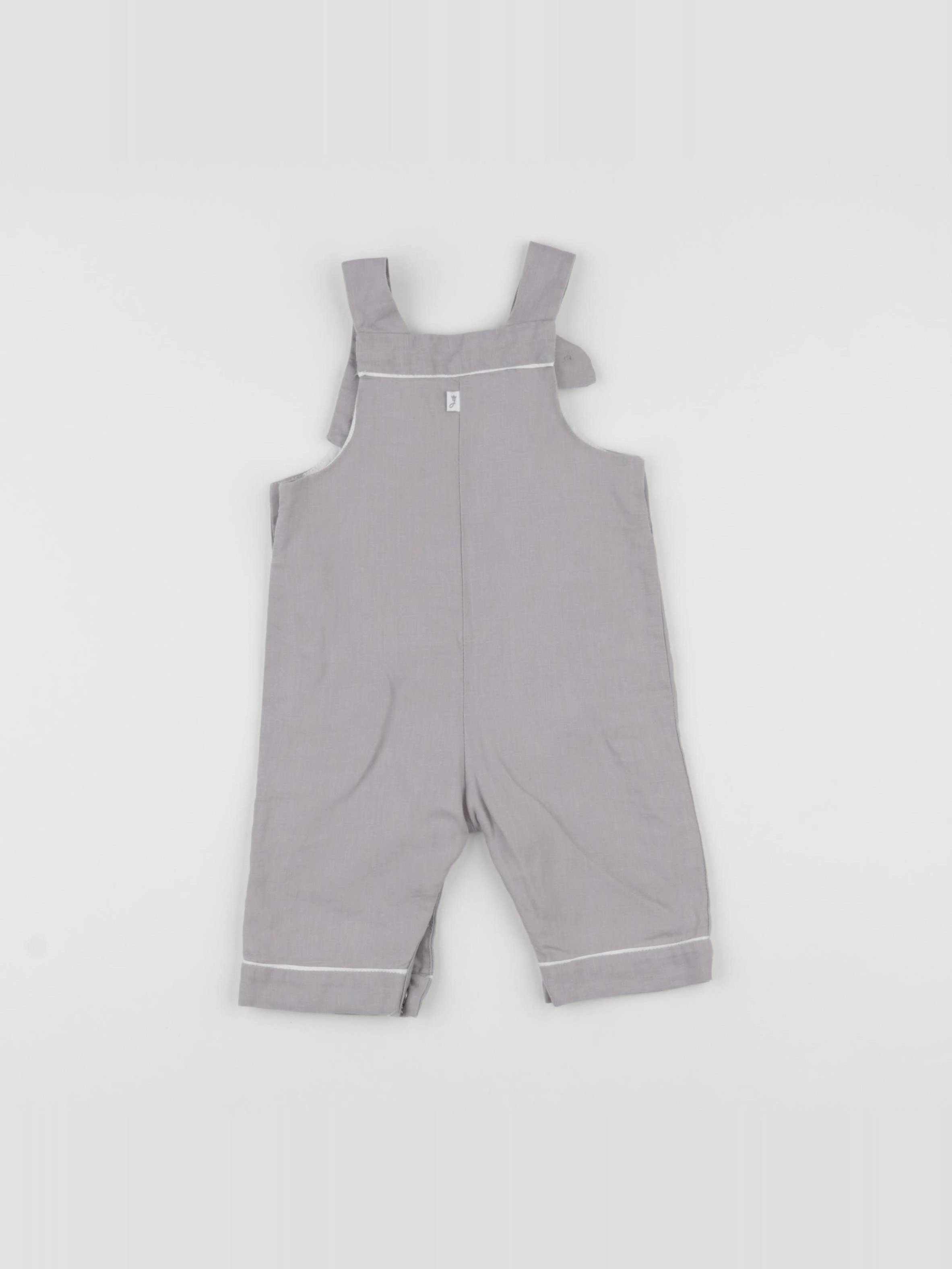 Jacadi - combinaison gris - 3 mois