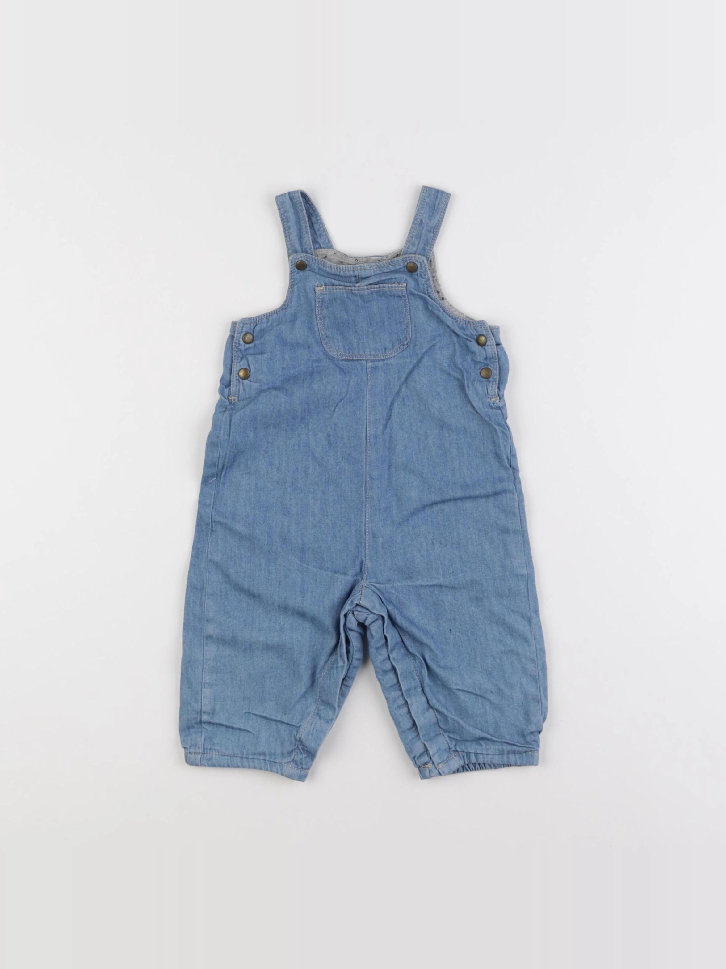 Boutchou - combinaison bleu - 6 mois