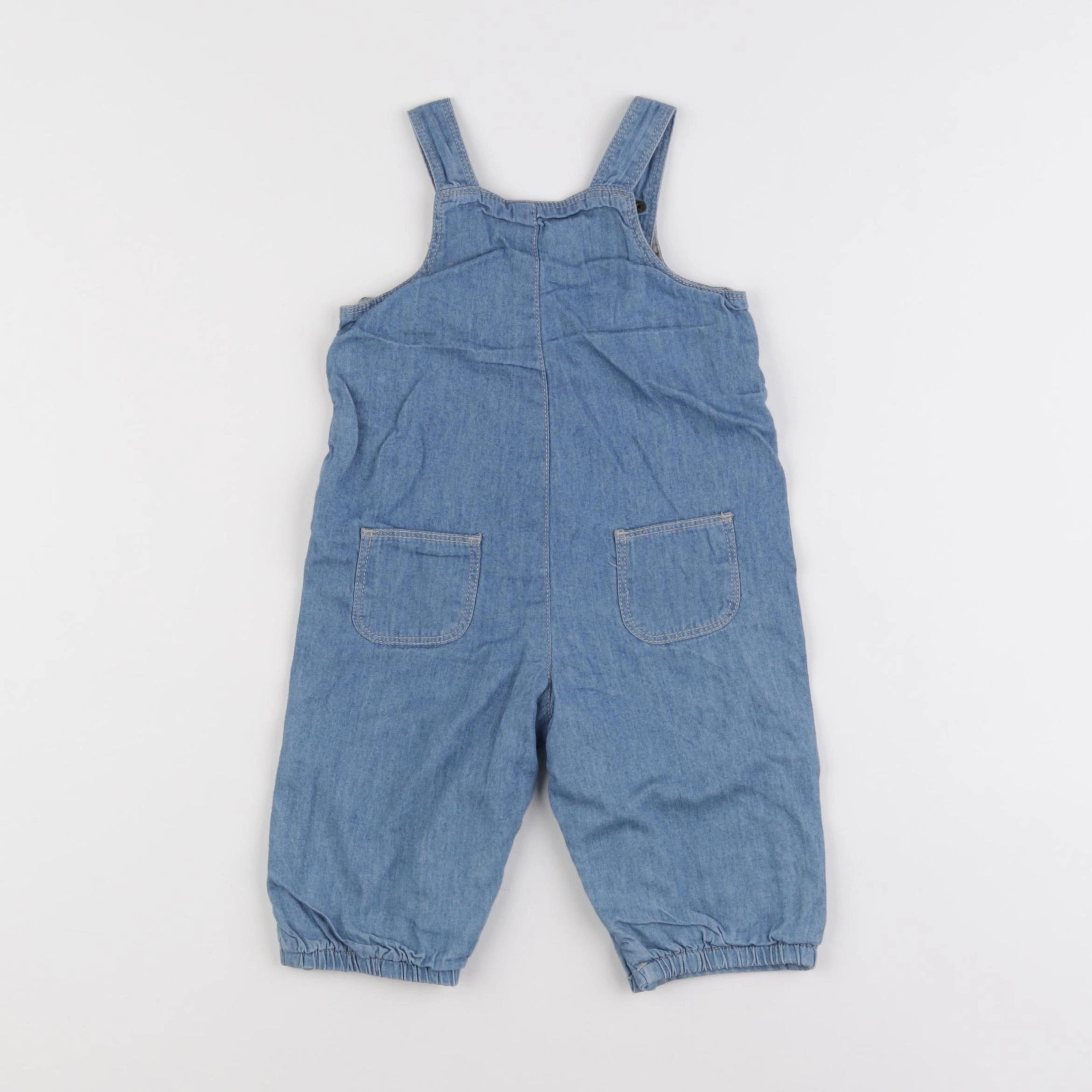 Boutchou - combinaison bleu - 6 mois