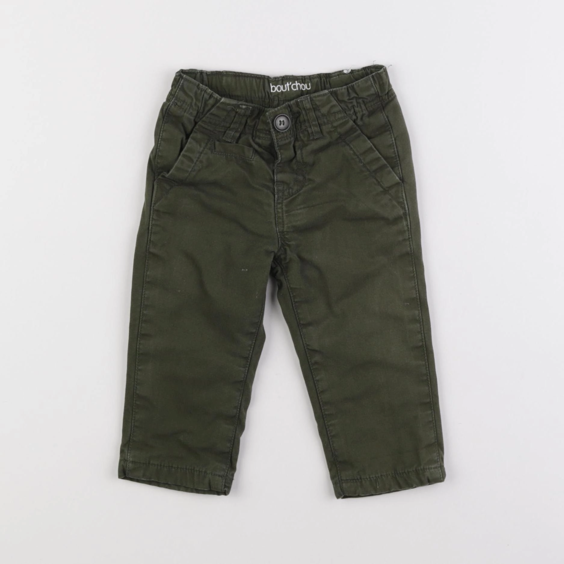 Boutchou - pantalon vert - 6 mois