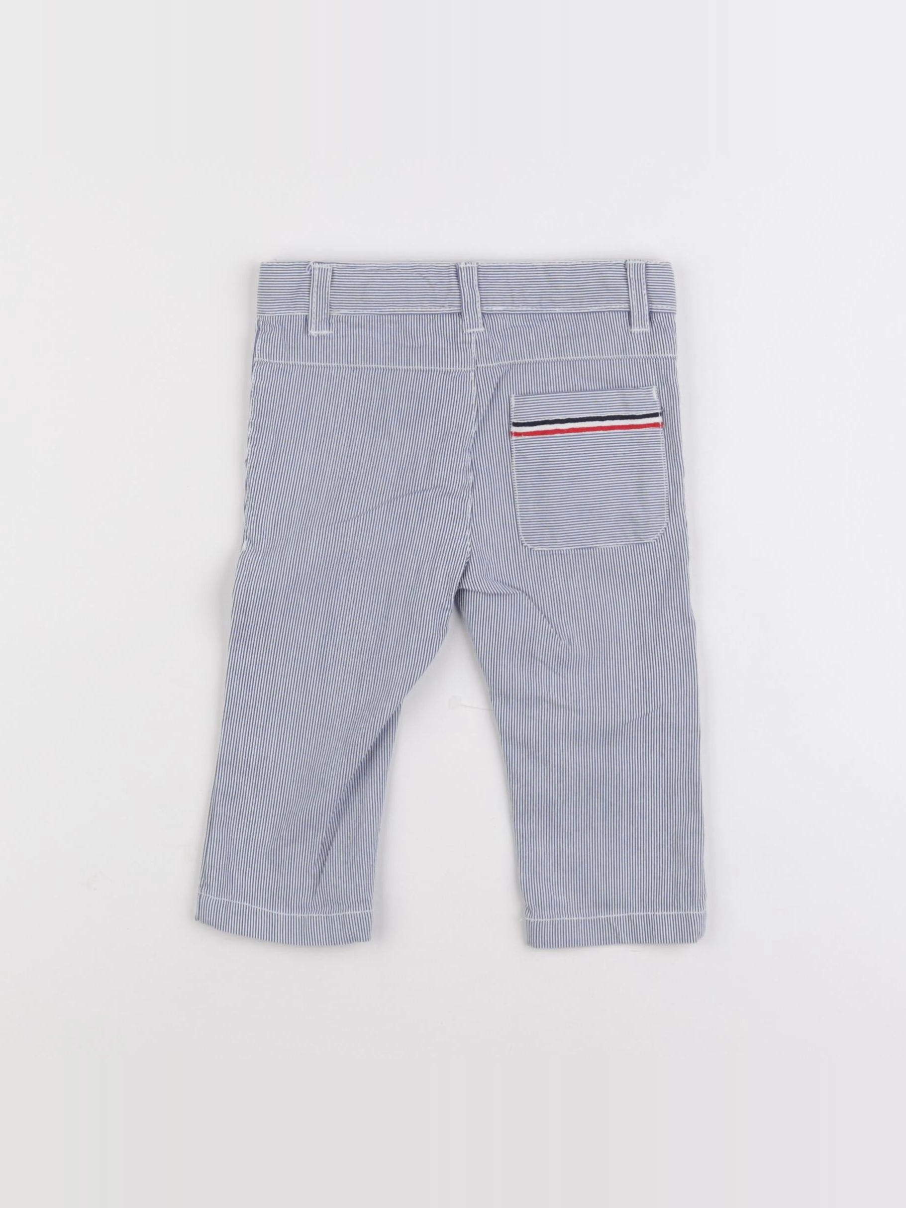 Jacadi - pantalon bleu - 12 mois