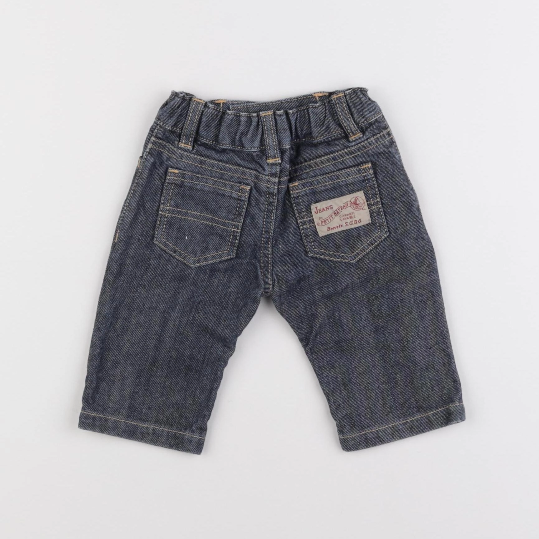 Petit Bateau - jean bleu - 3 mois