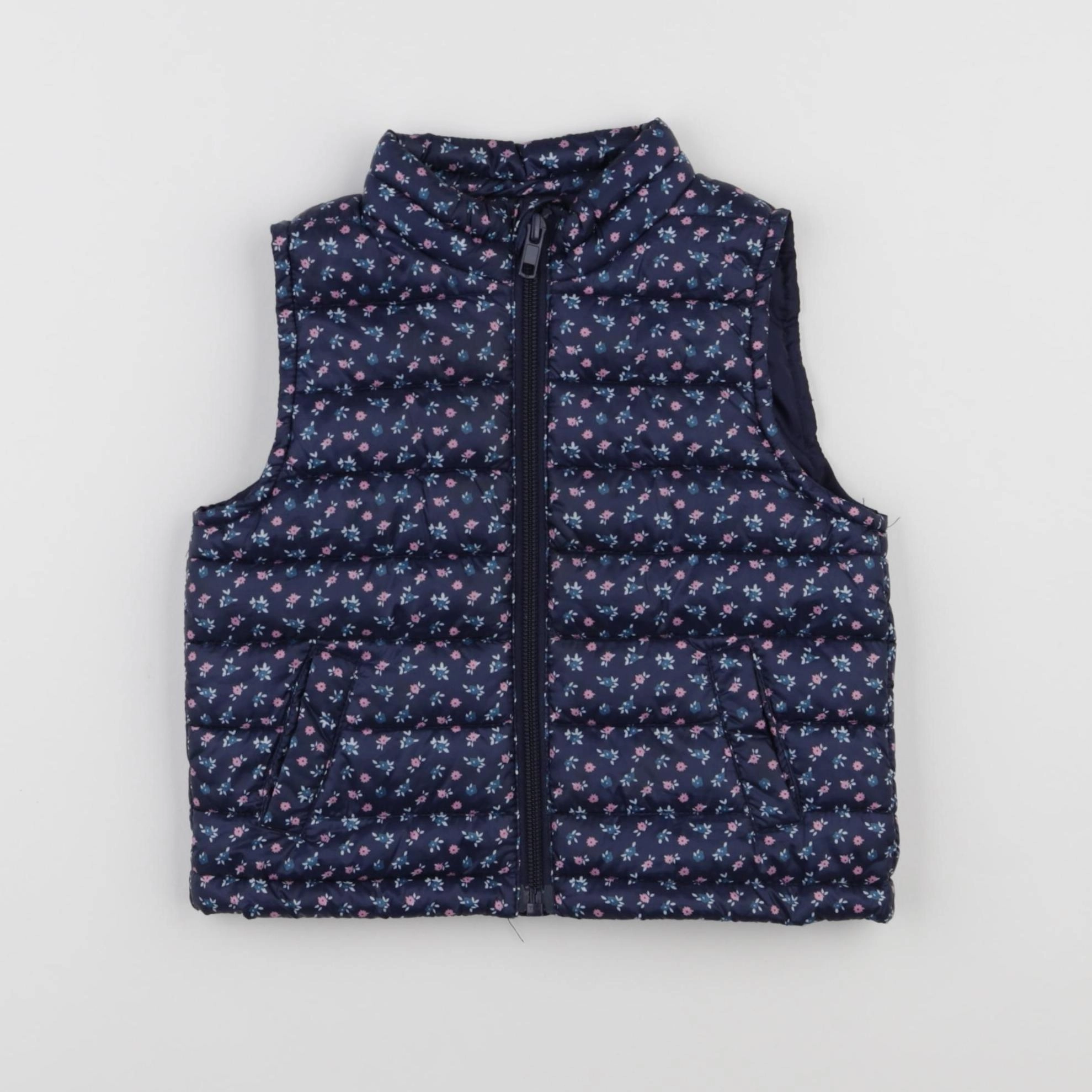 Boutchou - doudoune bleu - 12 mois
