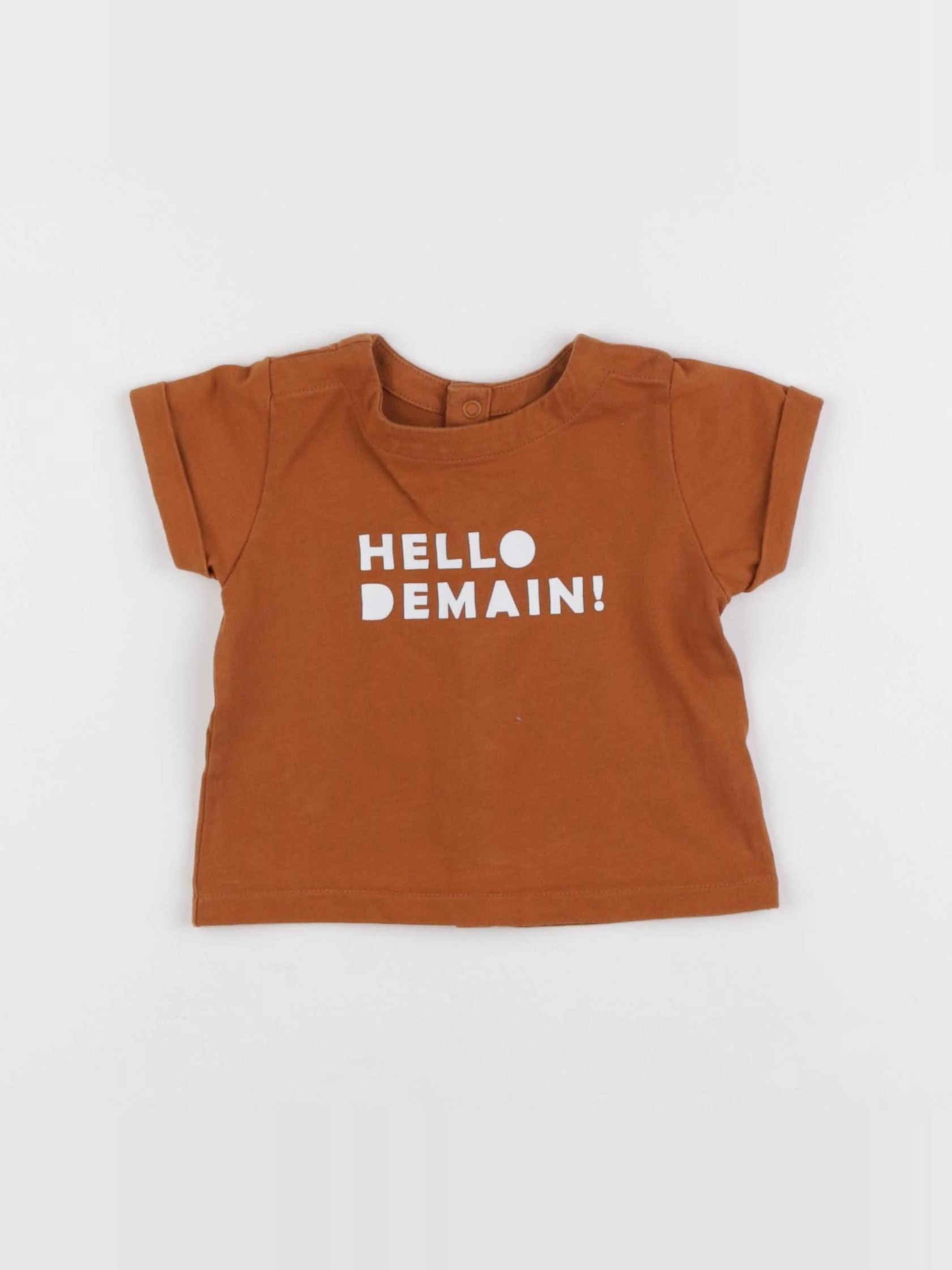 Jacadi - tee-shirt marron - 12 mois