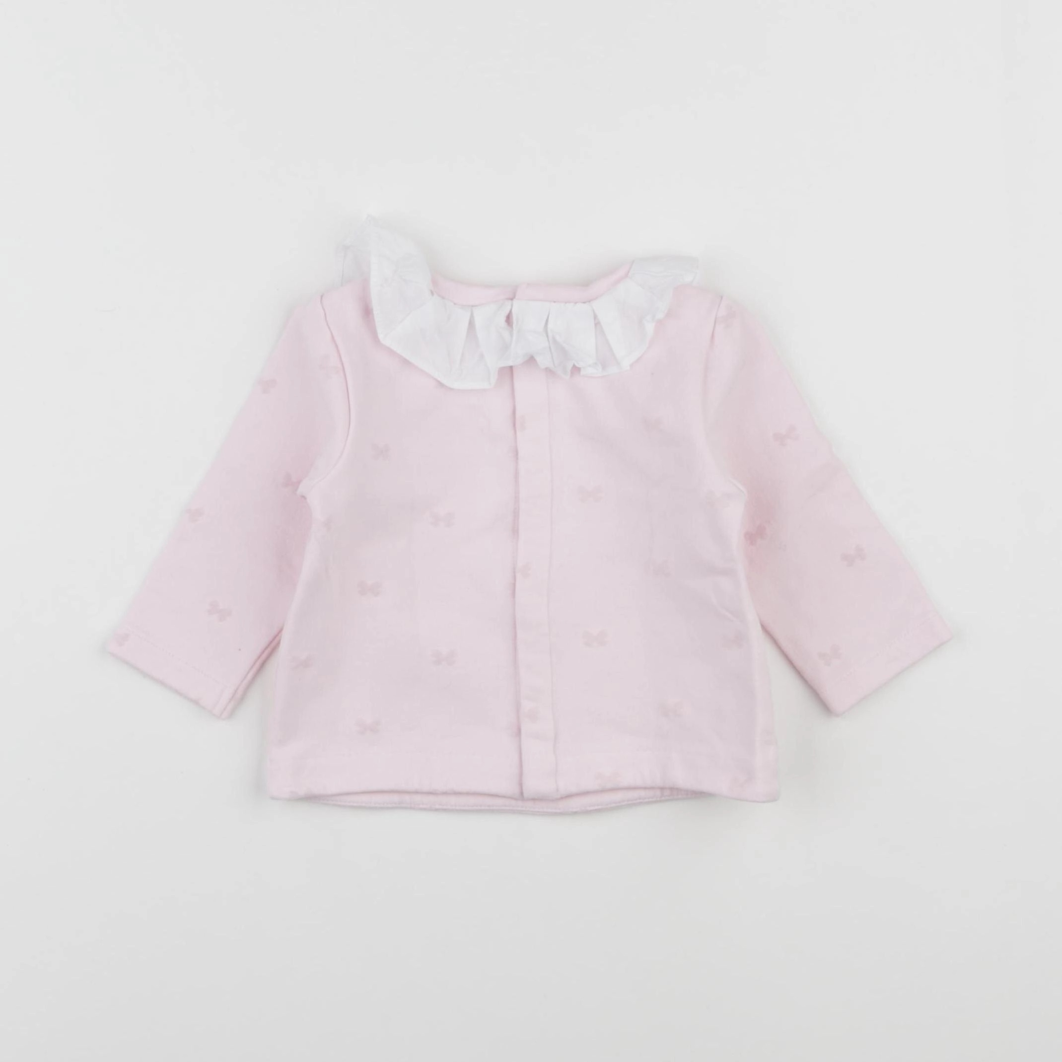 Jacadi - sweat rose - 6 mois