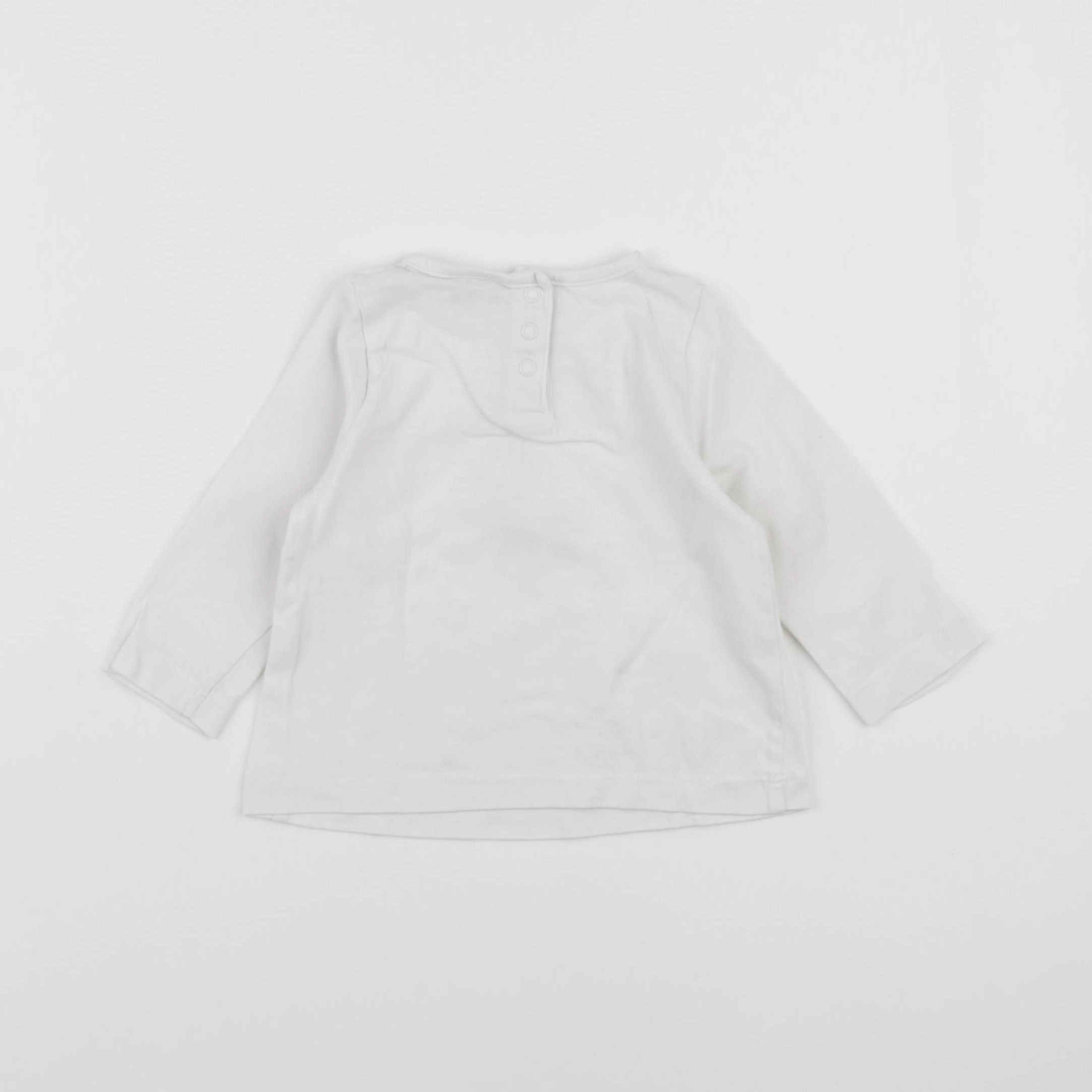 Tape à l'oeil - tee-shirt blanc - 6 mois