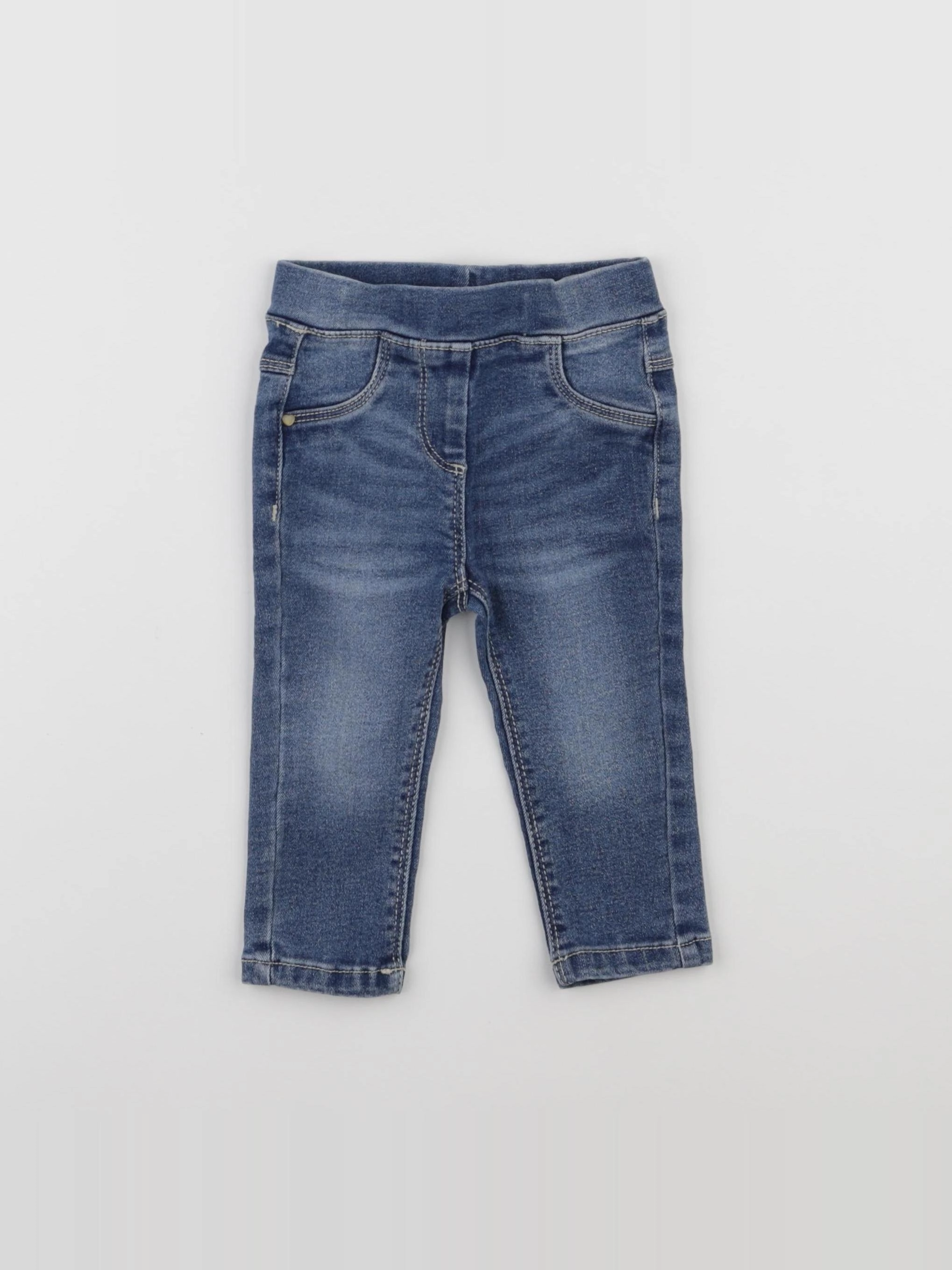 Tape à l'oeil - jegging bleu - 12 mois