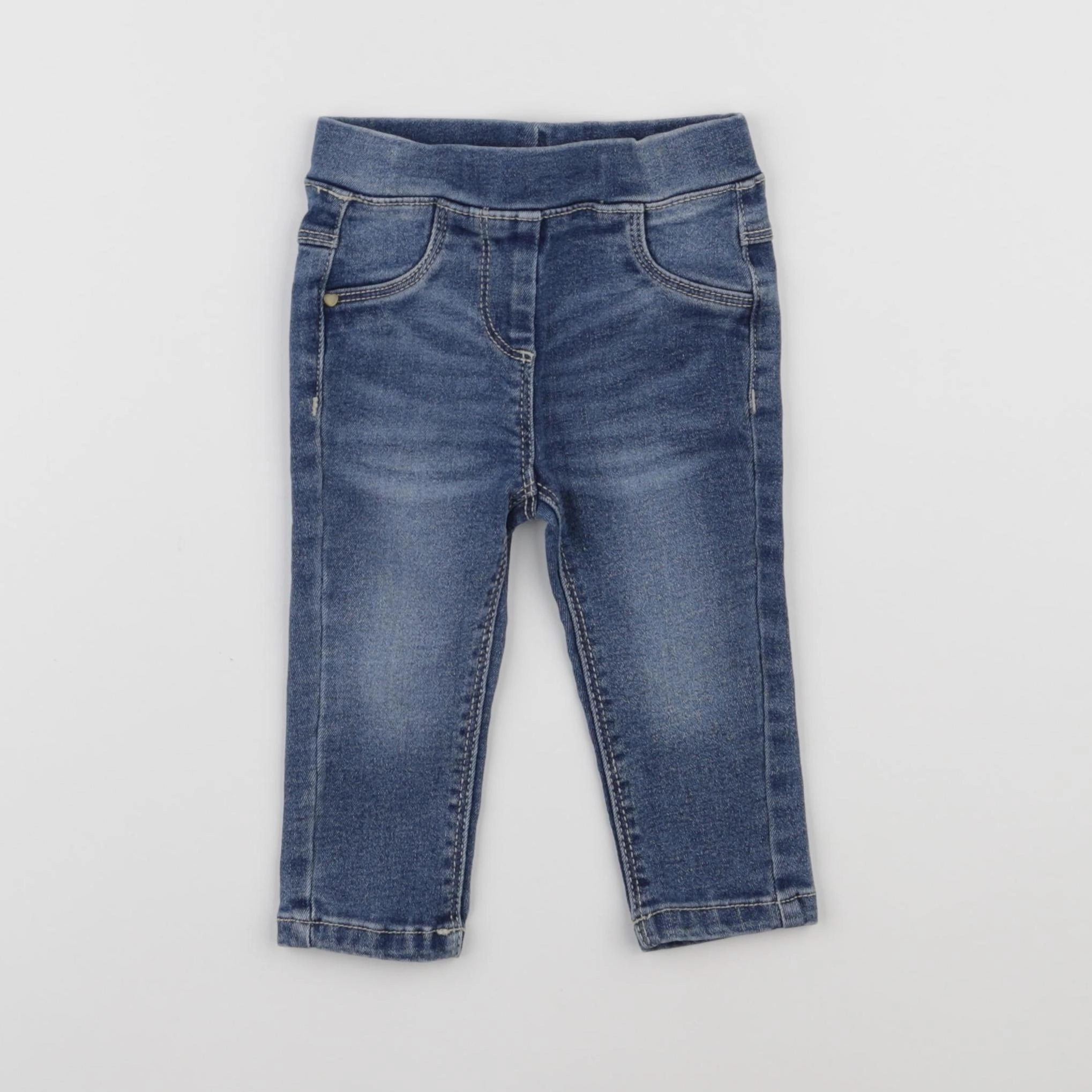 Tape à l'oeil - jegging bleu - 12 mois