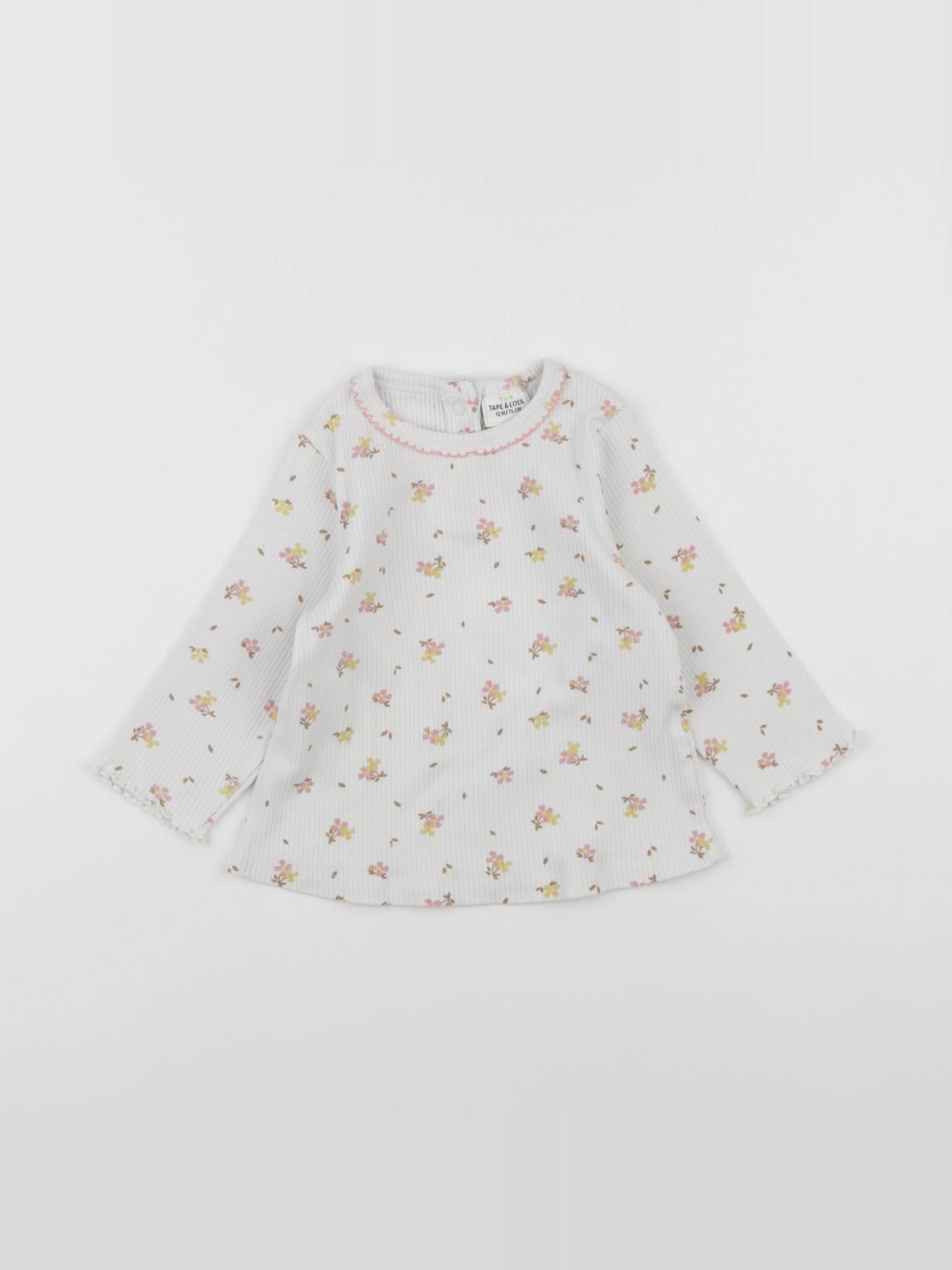 Tape à l'oeil - tee-shirt beige - 12 mois