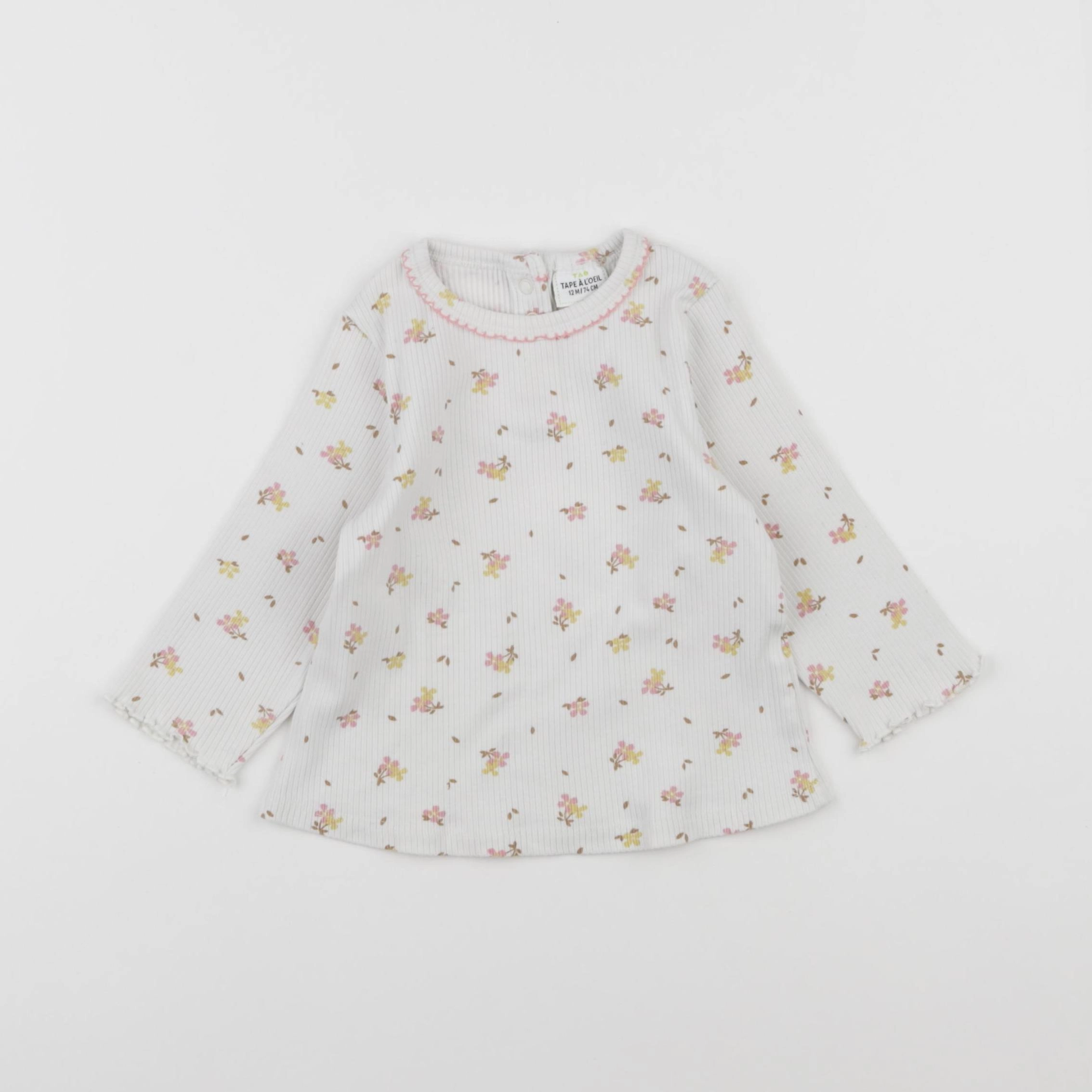 Tape à l'oeil - tee-shirt beige - 12 mois
