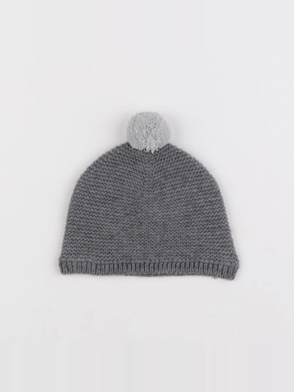 Jacadi - bonnet gris - 3 mois