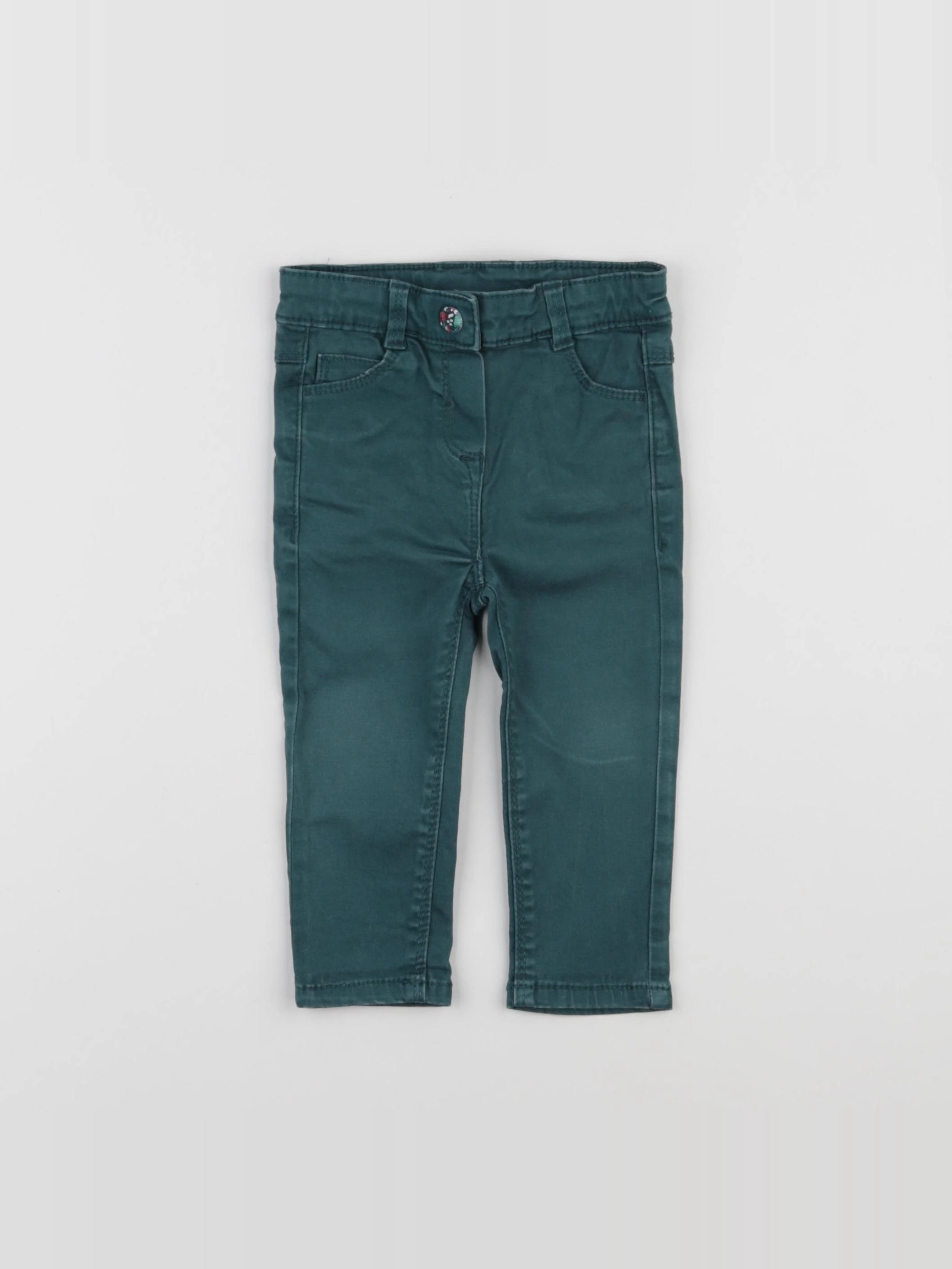 Tape à l'oeil - pantalon vert - 9 mois