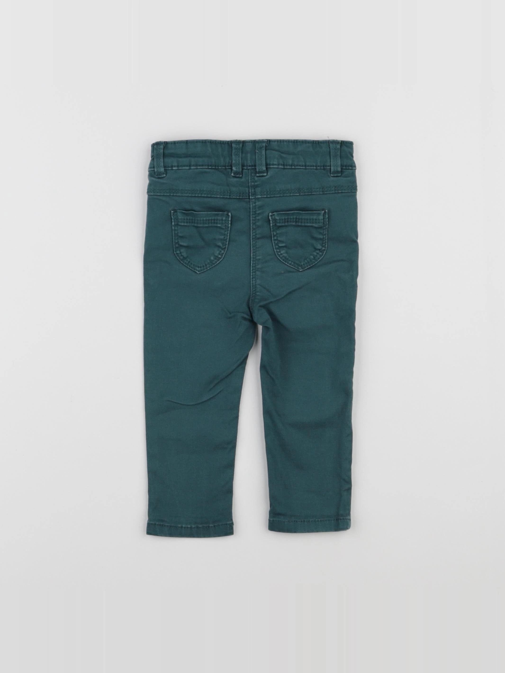 Tape à l'oeil - pantalon vert - 9 mois