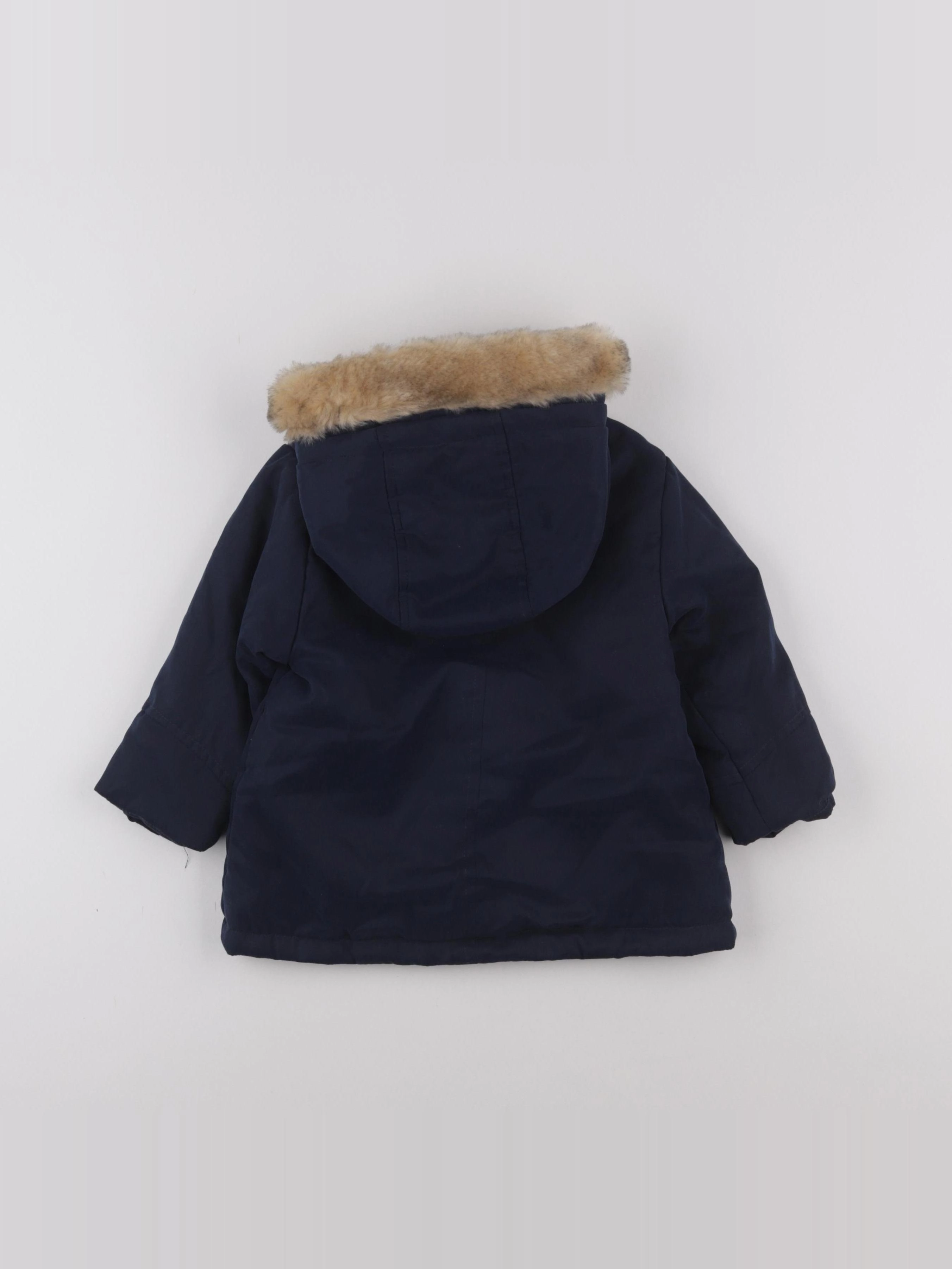 Vertbaudet - manteau bleu - 18 mois