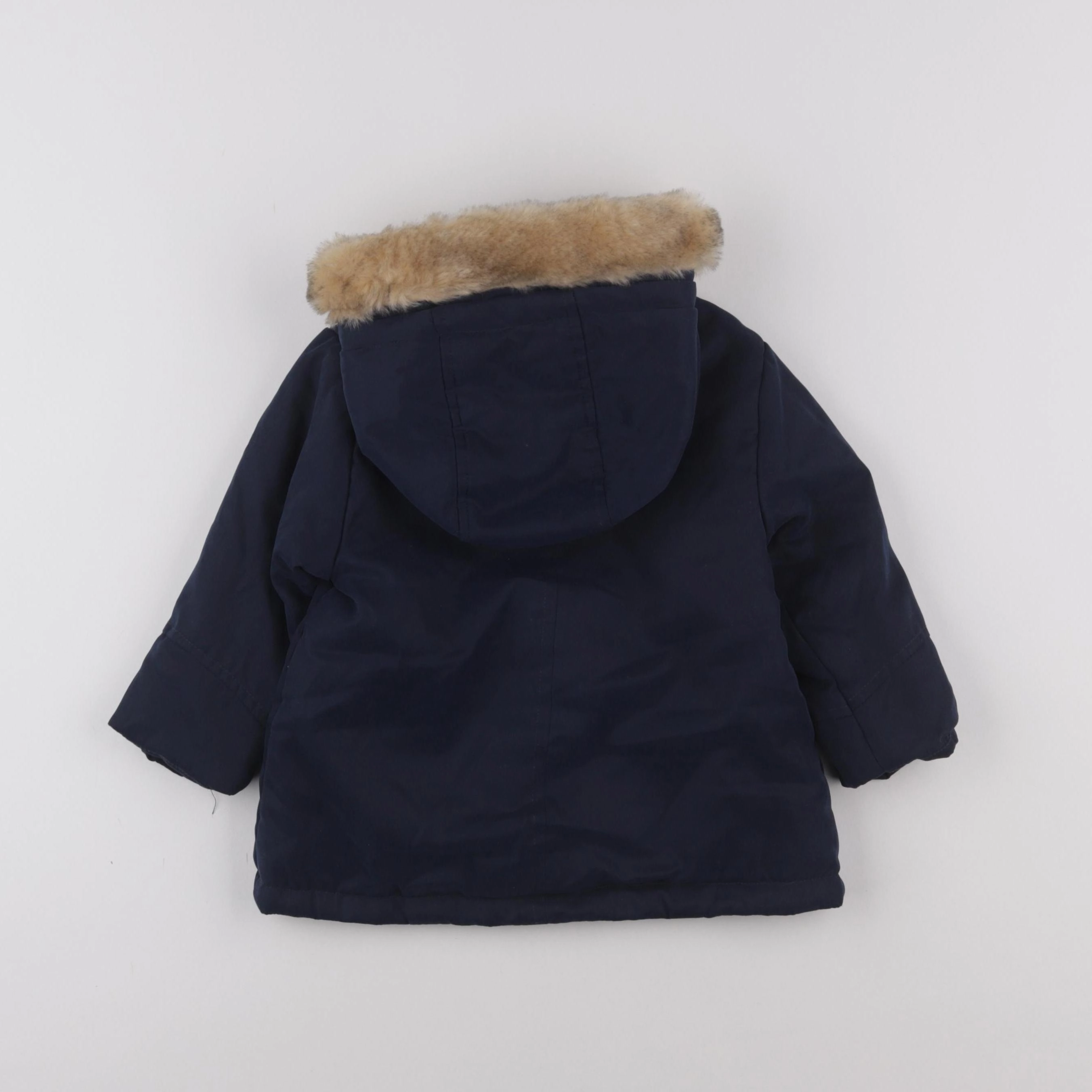 Vertbaudet - manteau bleu - 18 mois