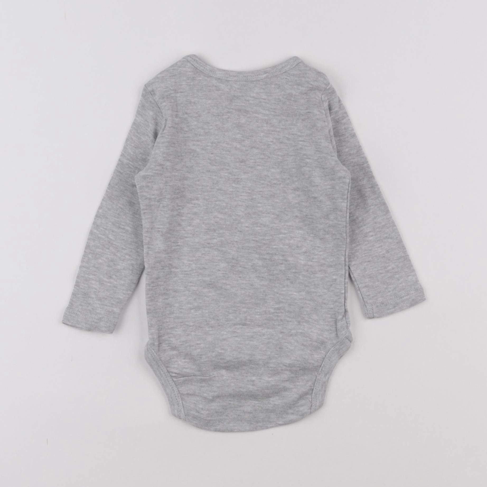 H&M - body gris - 3 mois