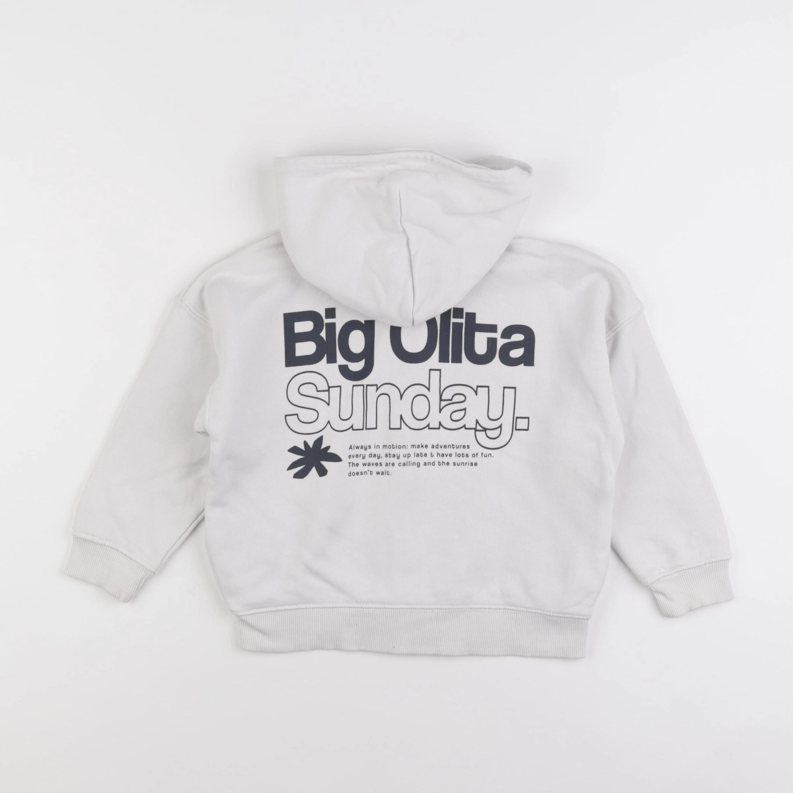 Zara - sweat blanc - 3/4 ans