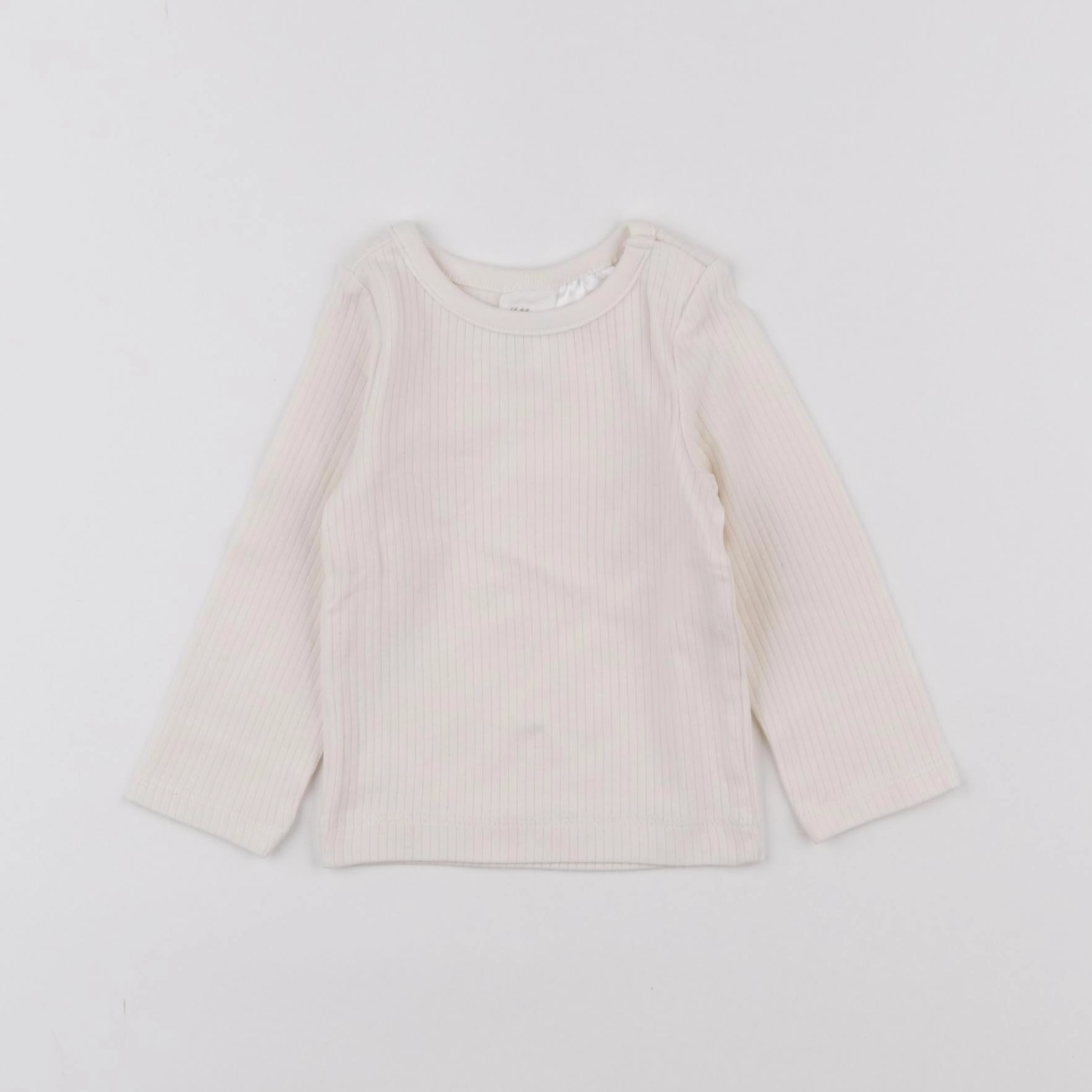 H&M - tee-shirt beige - 3 mois