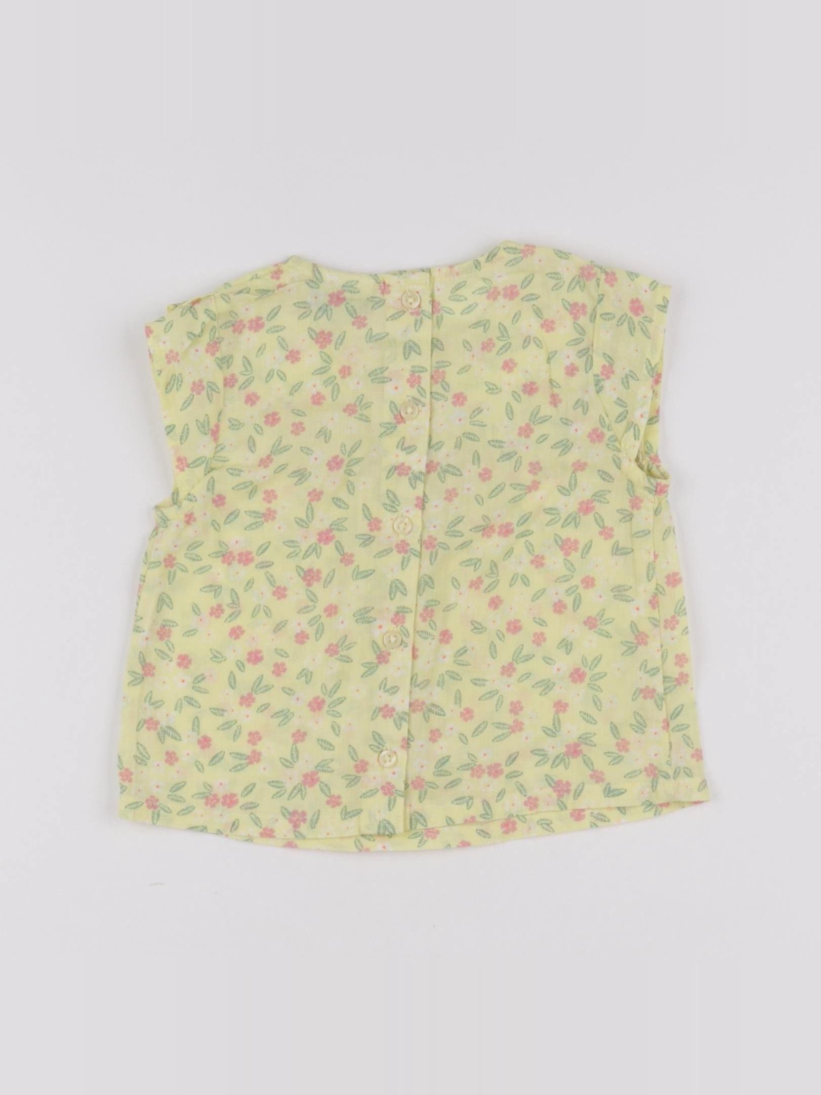 Tape à l'oeil - blouse jaune - 6 mois