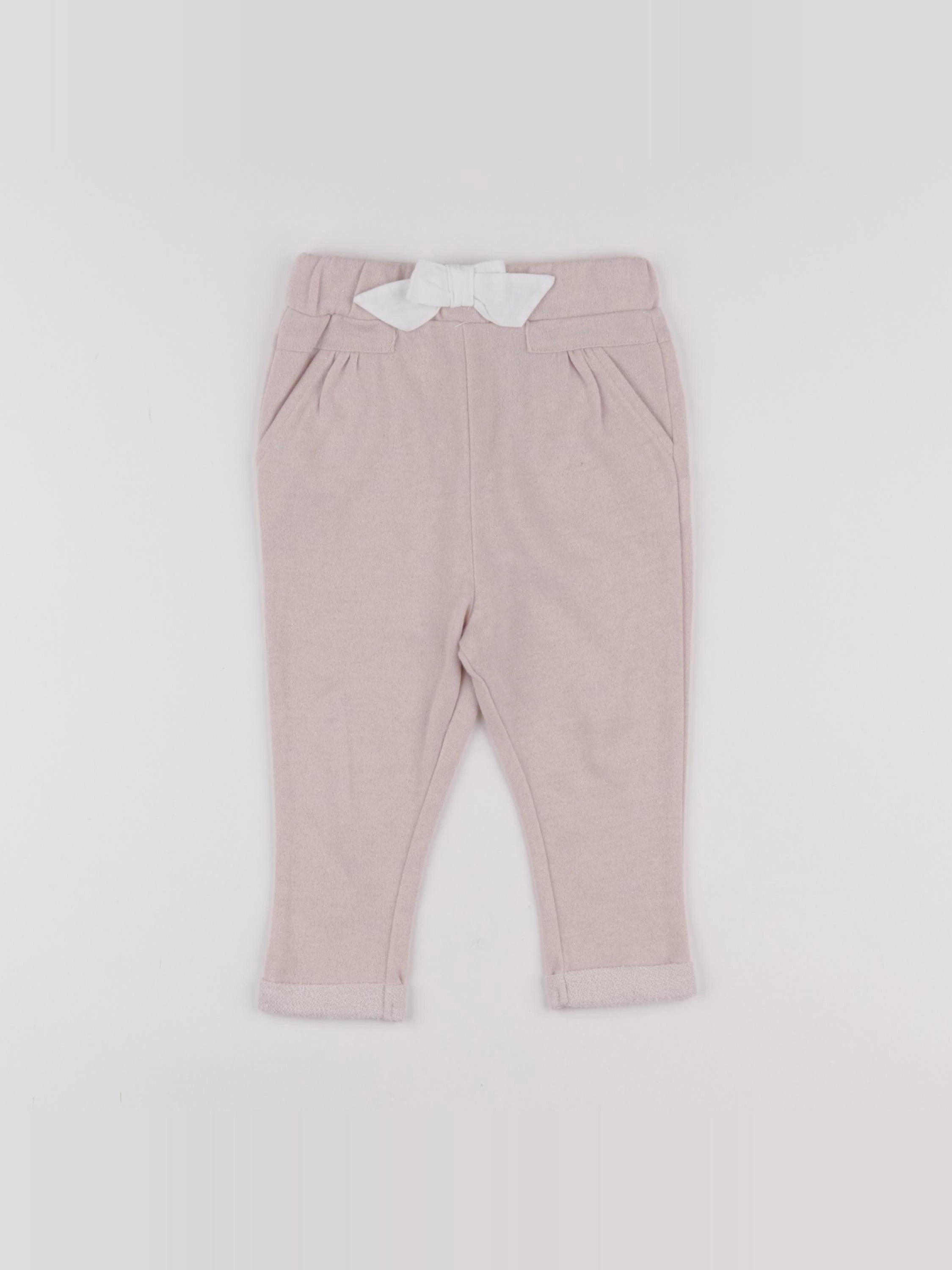 La Redoute - pantalon rose - 18 mois